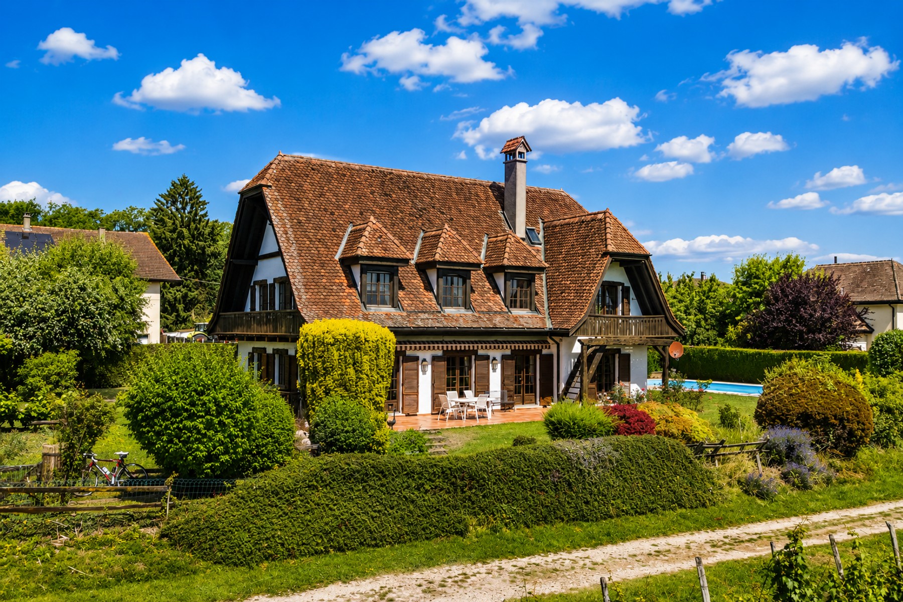  Village house with lake and Mont Blanc views - 物件實景