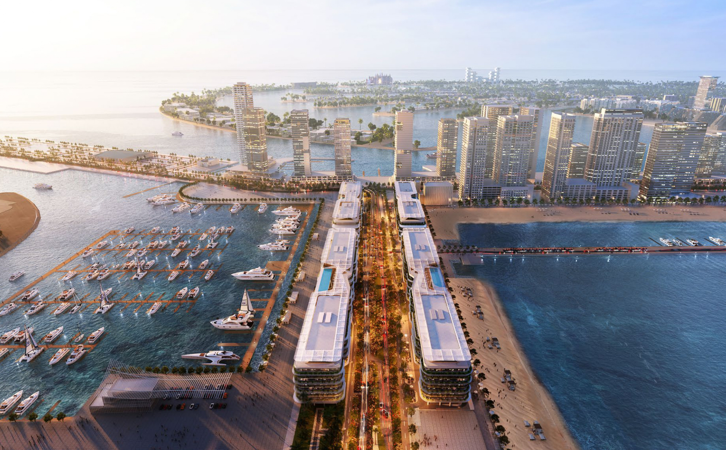  Exquisite Waterfront Apartment in Dubai Harbour - 物件實景