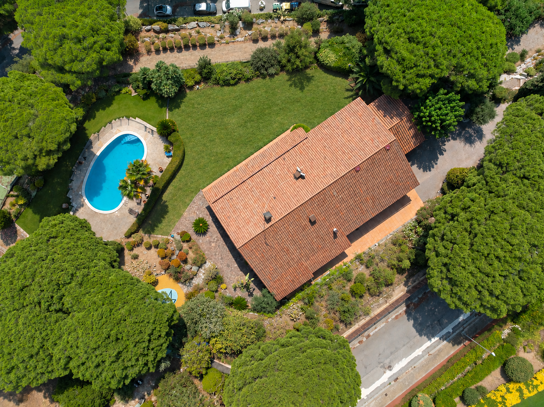  One-story house with sea views in Cabrera de Mar - Costa Barcelona - 物件實景