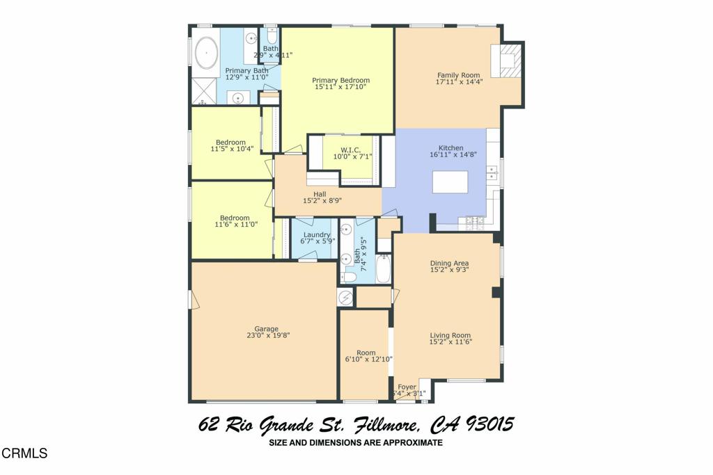 Fillmore, California, 93015, United States, 3 Bedrooms Bedrooms, ,2 BathroomsBathrooms,Residential,For Sale,1906343