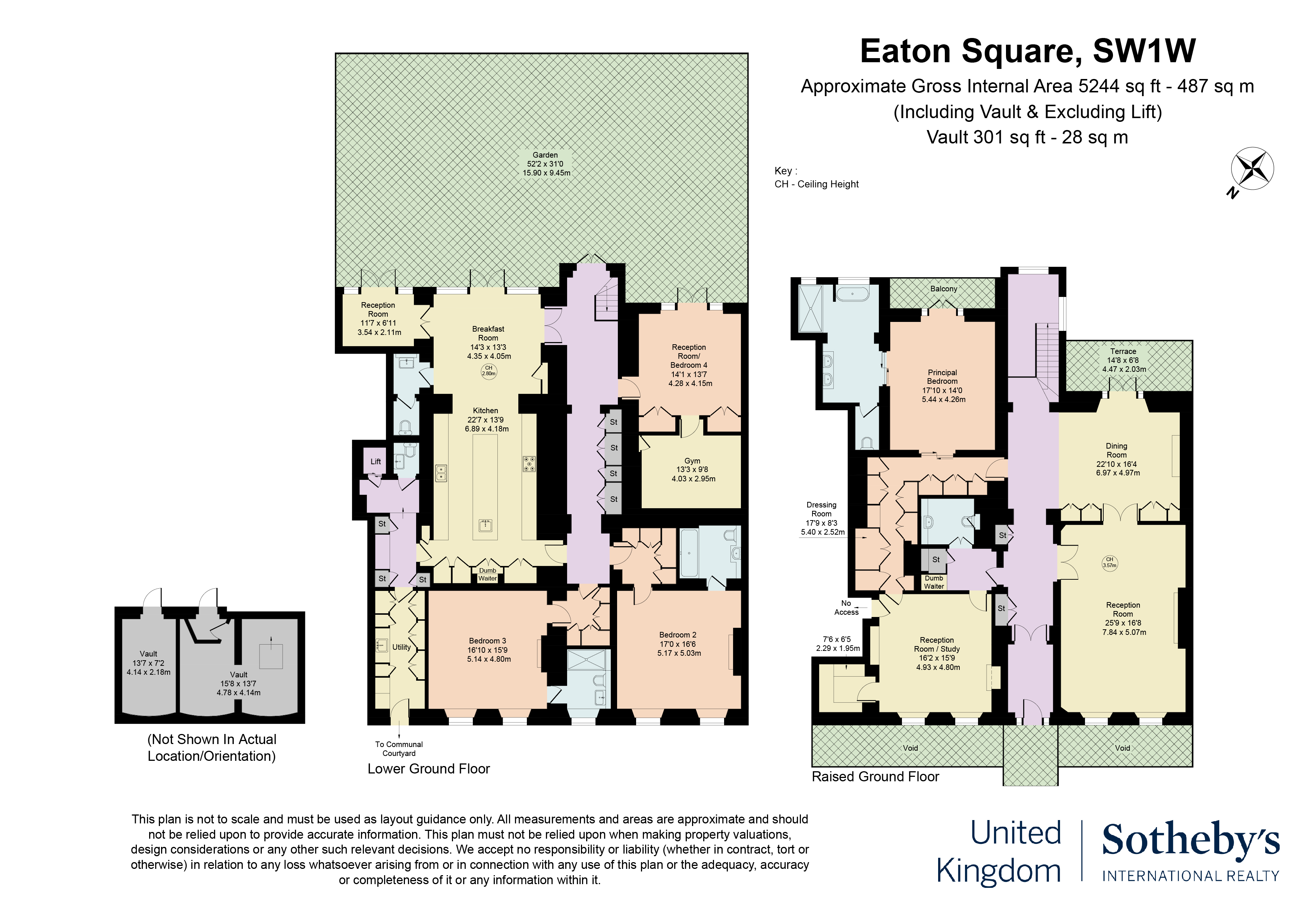  Grand Garden Maisonette with Private Entrance on Eaton Square - 物件實景