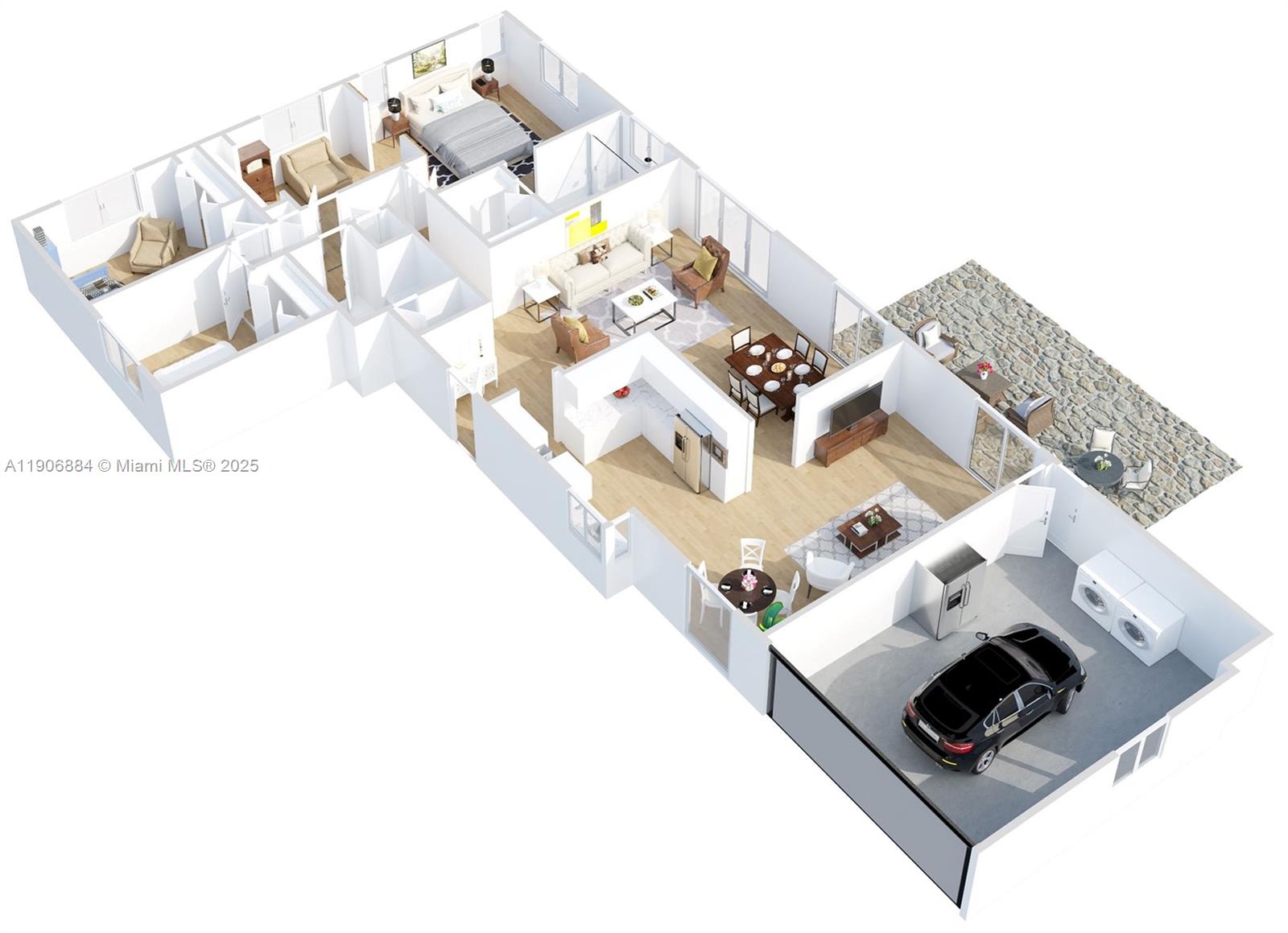 Miami, Florida, 33176, United States, 4 Bedrooms Bedrooms, ,2 BathroomsBathrooms,Residential,For Sale,1986313