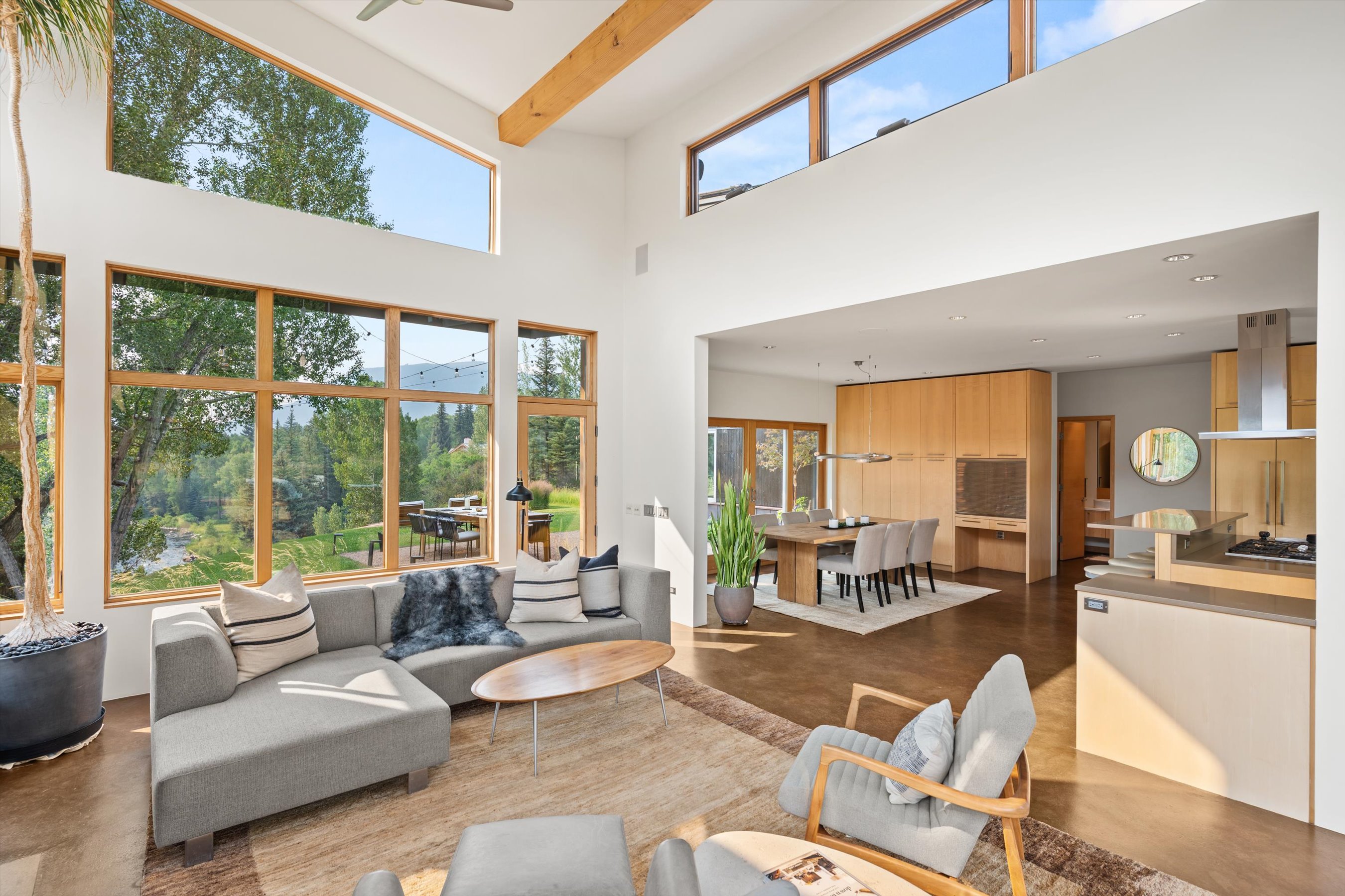  Designed for the Roaring Fork River  57 Liberty Lane, Woody Creek - 物件實景
