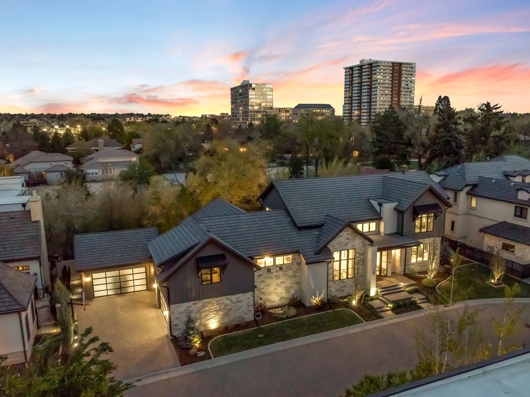  Gated Cherry Creek Enclave of Cedar Lane - 物件實景