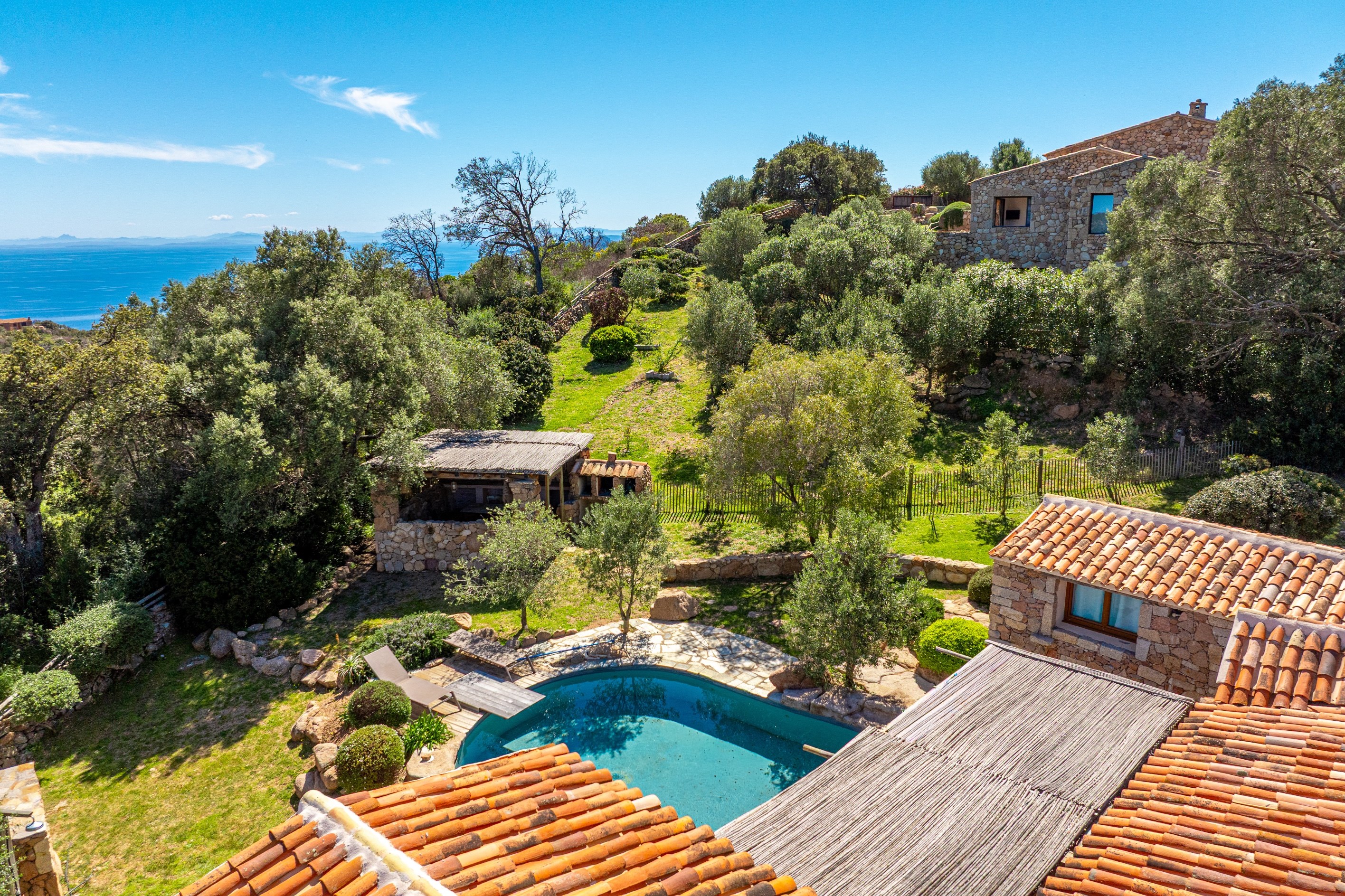  FOR SALE: CHARACTER PROPERTY – SEA VIEW – PALOMBAGGIA, PORTO-VECCHIO – CORSICA - 物件實景