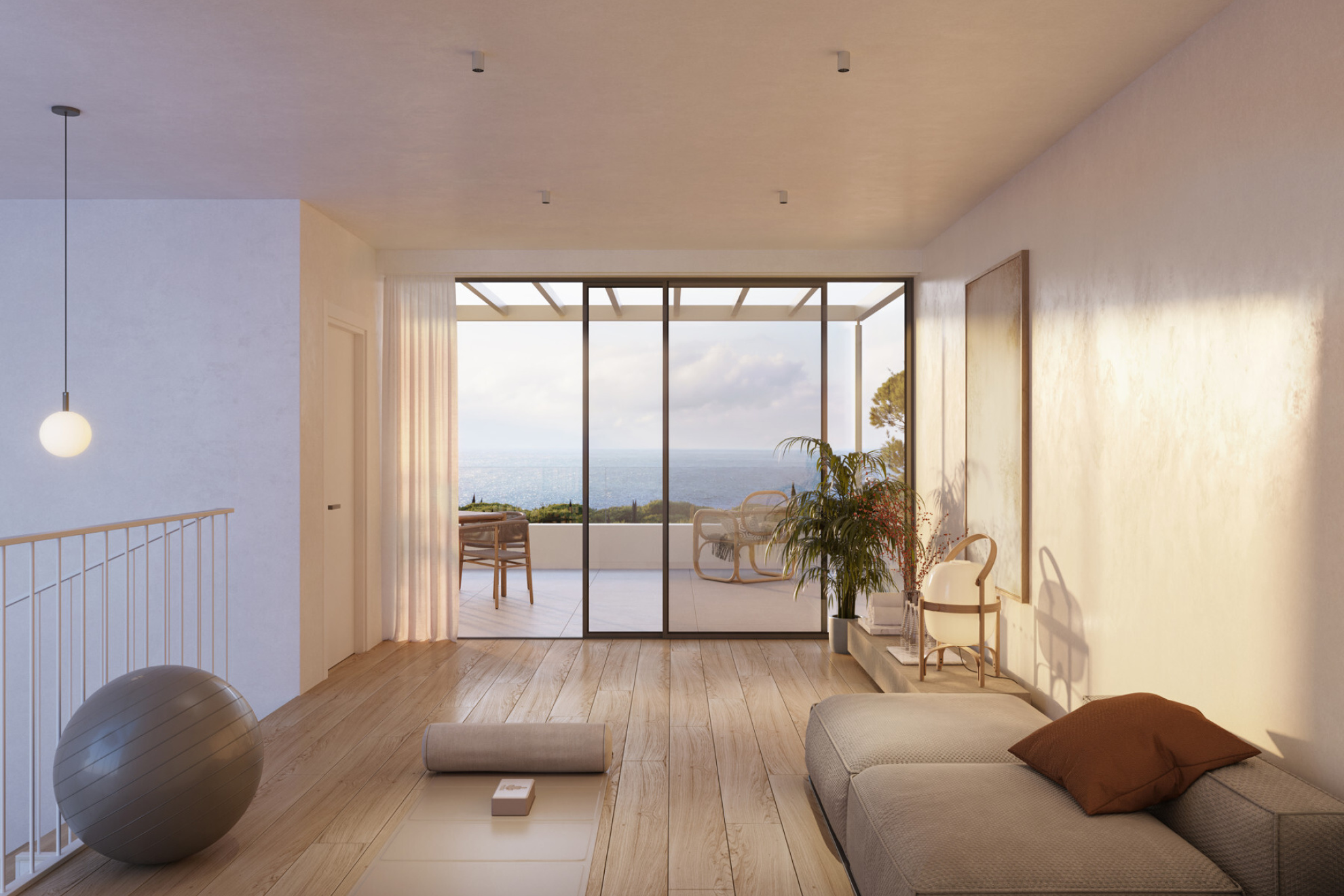  Newly built house with sea views in Caldes d