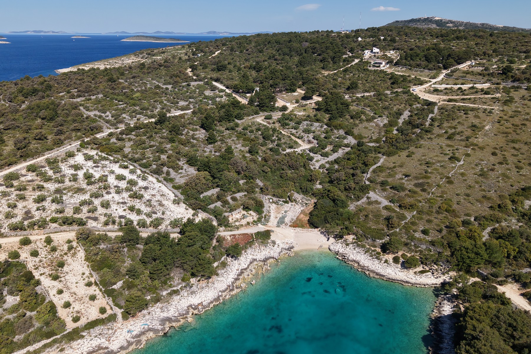  Exceptional seafront plot with permit near Rogoznica - 物件實景