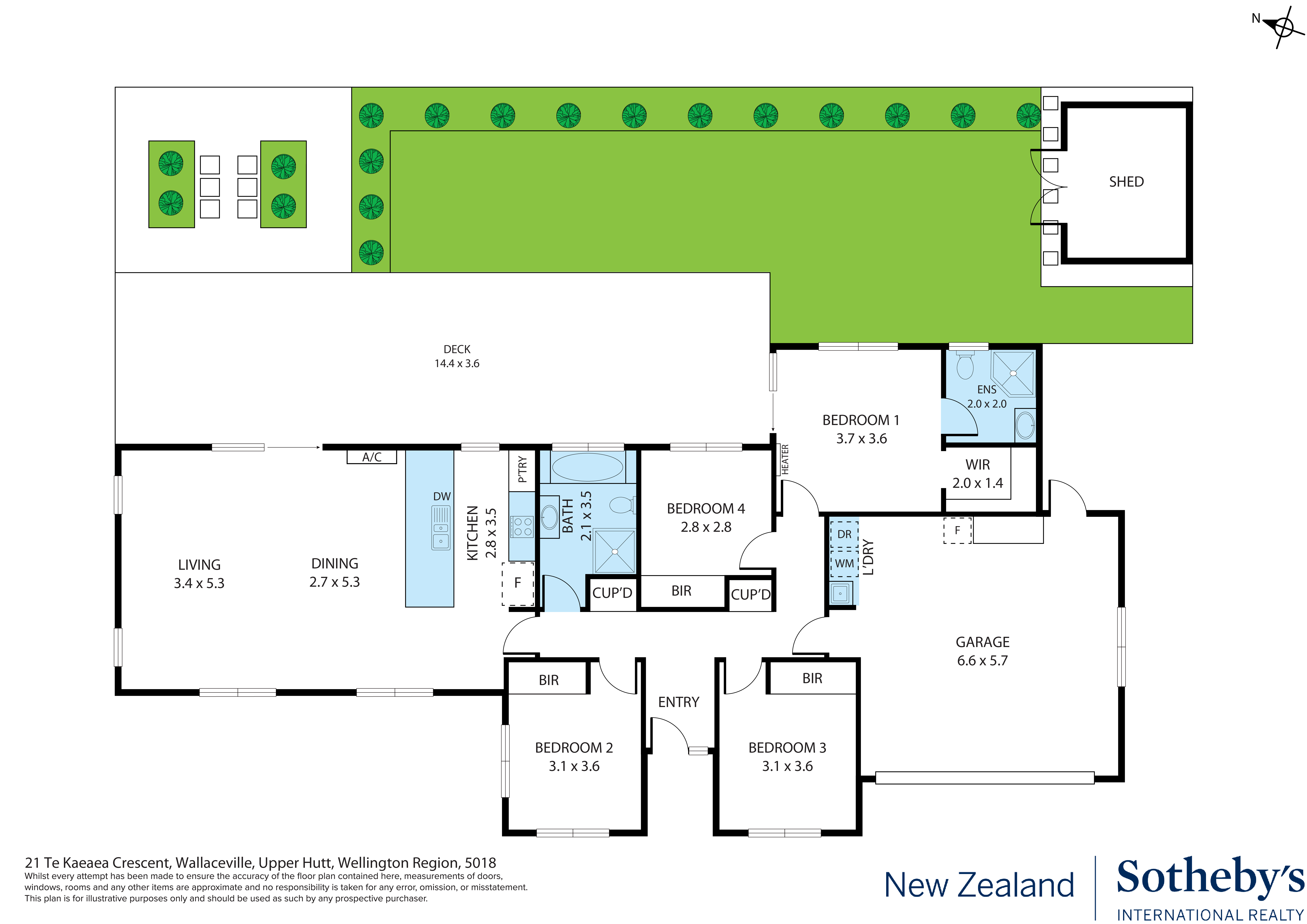  21 Te Kaeaea Crescent, Wallaceville, Upper Hutt - 物件實景