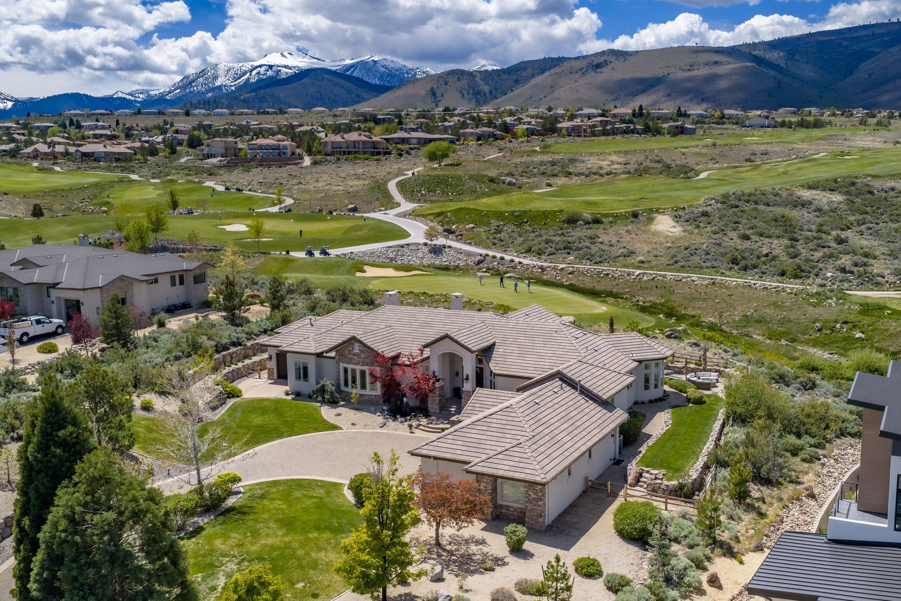  Luxury Golf Course Estate in Arrowcreek, Reno with Panoramic Mountain+City Views - 物件實景