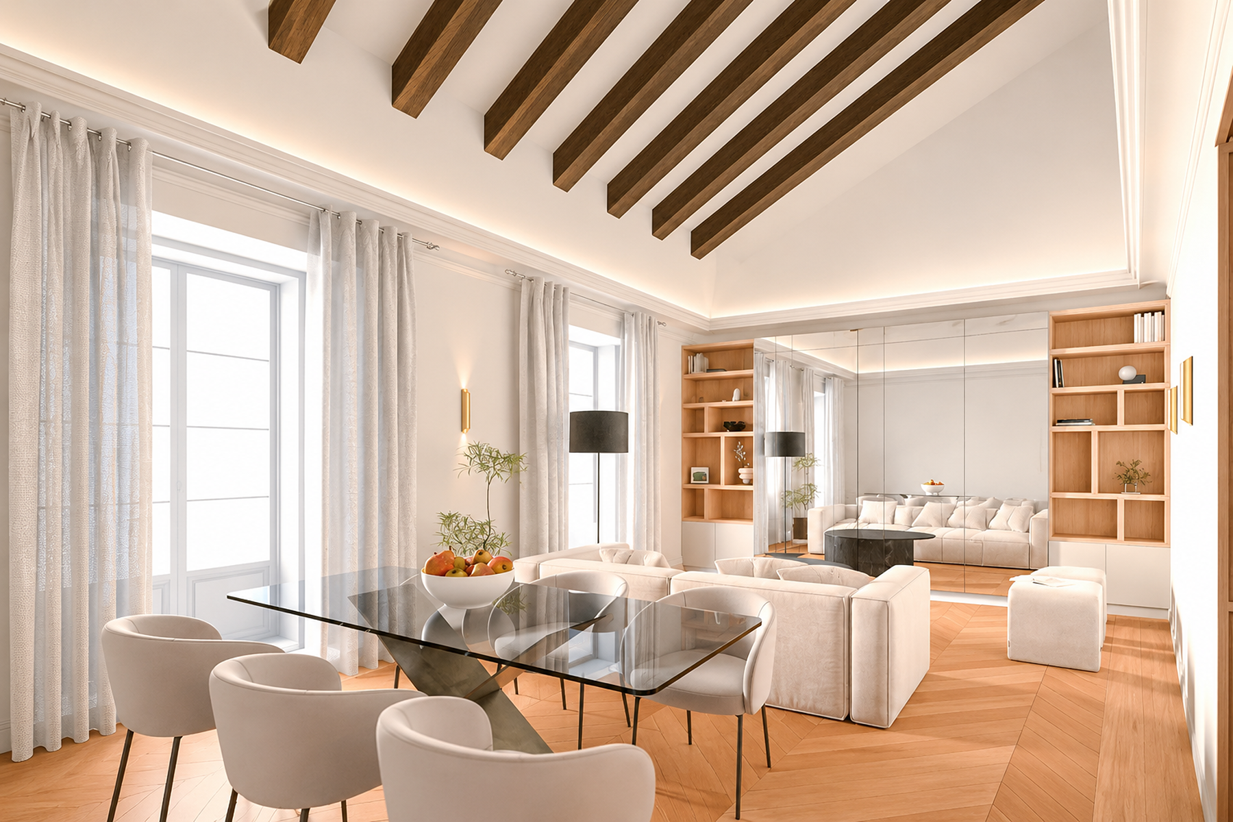  Contemporary Building for Sale in the Justice Center, Madrid - 物件實景