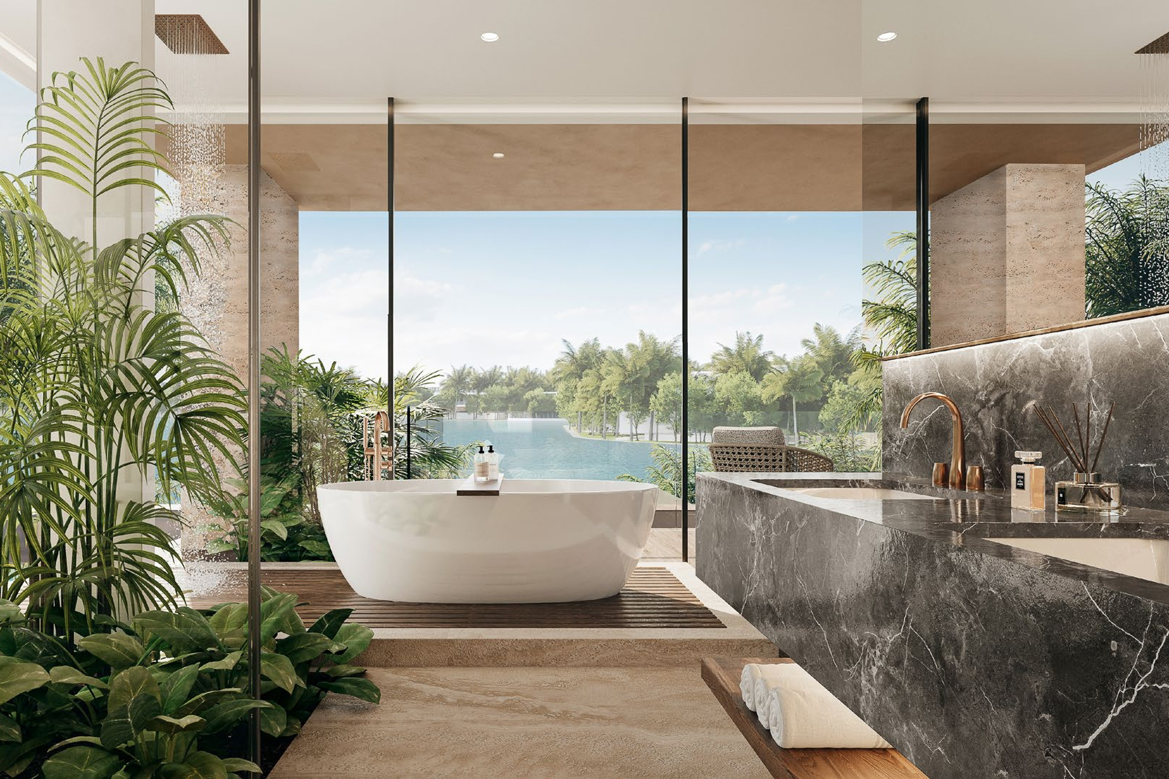  Contemporary Waterfront Villa in Tilal Al Ghaf - 物件實景