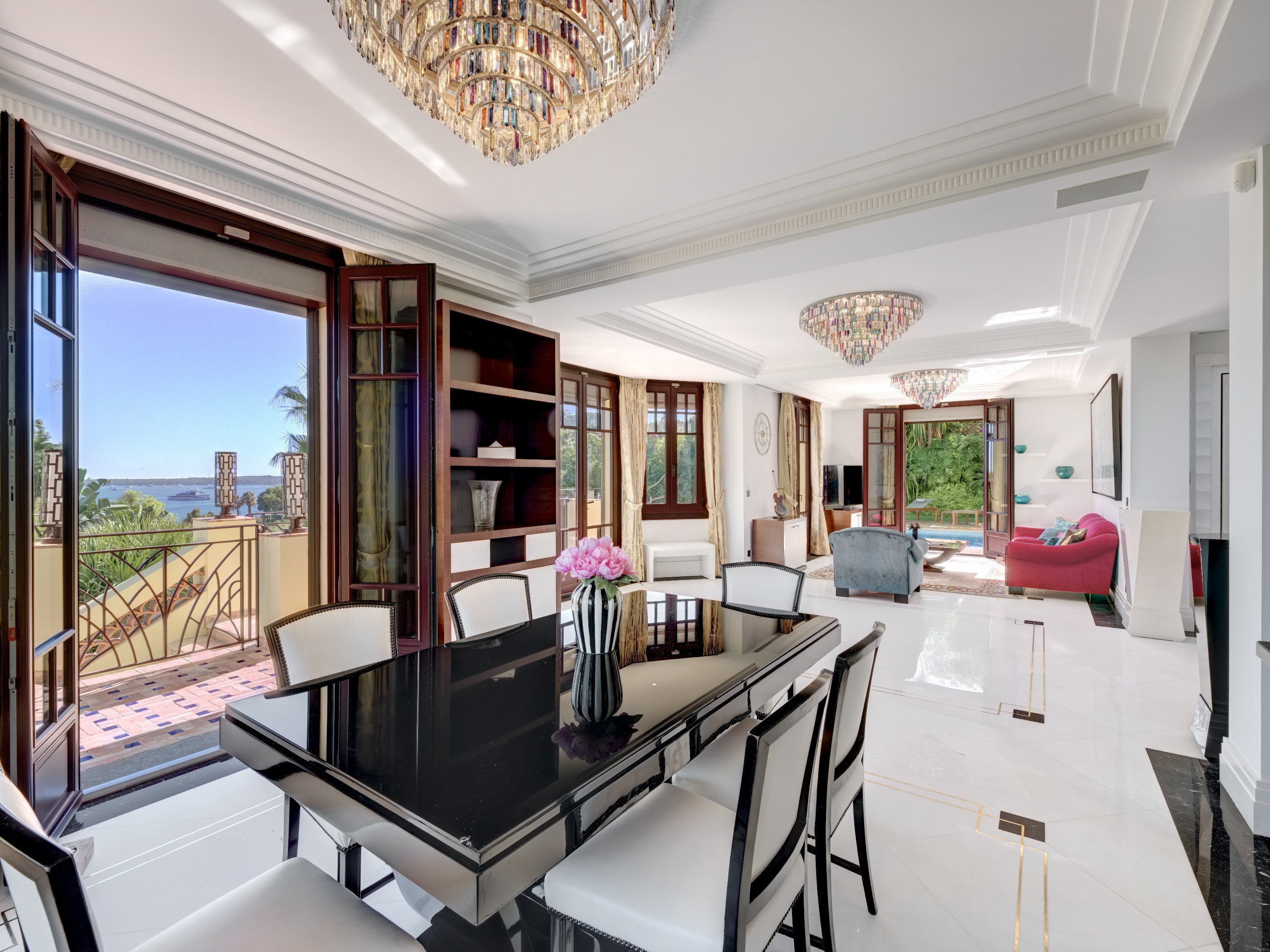  Art deco villa for sale in Cannes Eden with panoramic sea view - 物件實景