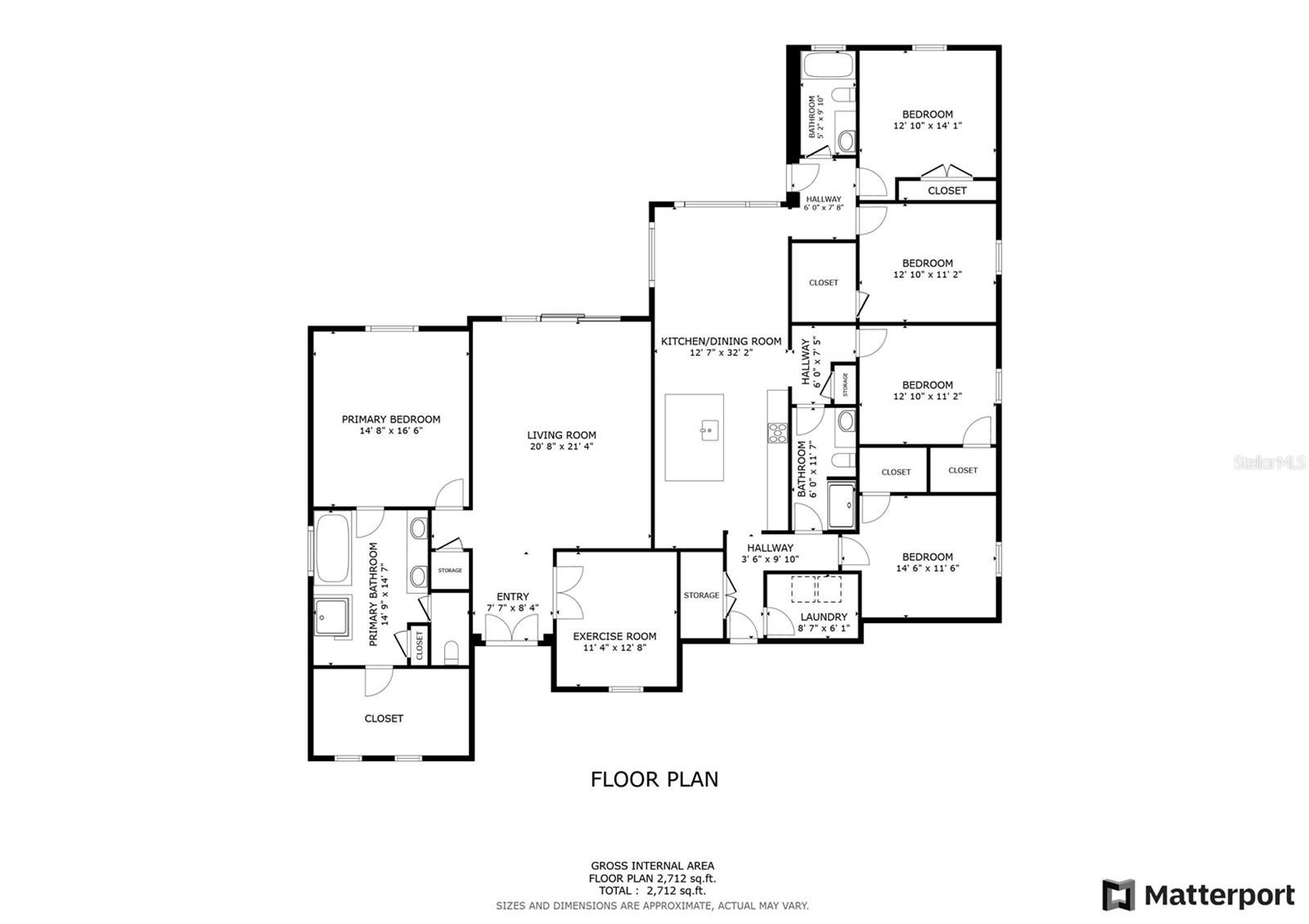 LAKELAND, Florida, 33813, United States, 5 Bedrooms Bedrooms, ,3 BathroomsBathrooms,Residential,For Sale,1937728