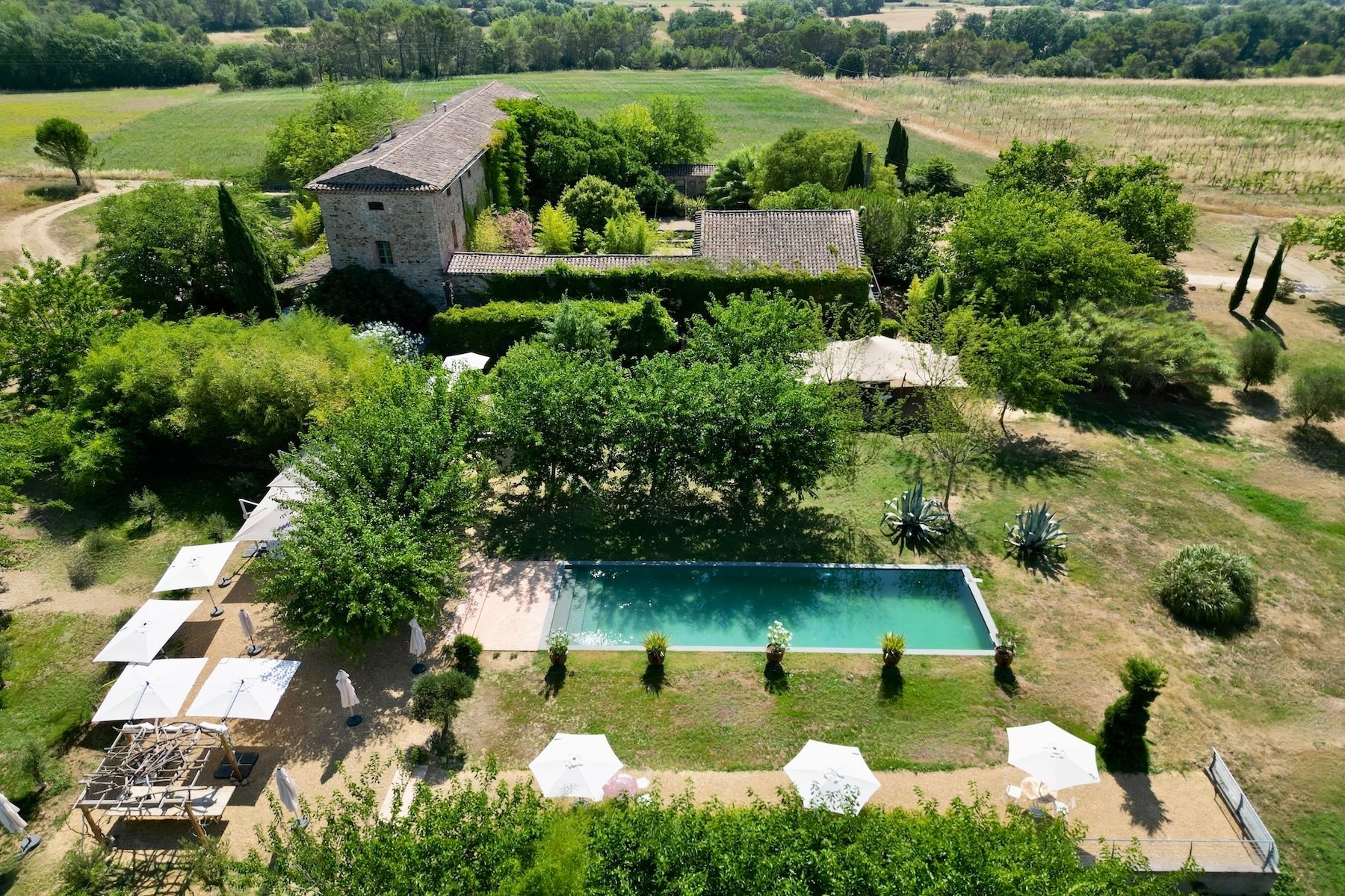  Exceptional Provençal Mas on 4.4 Hectares – Monumental Courtyard, Swimming Pool… - 物件實景