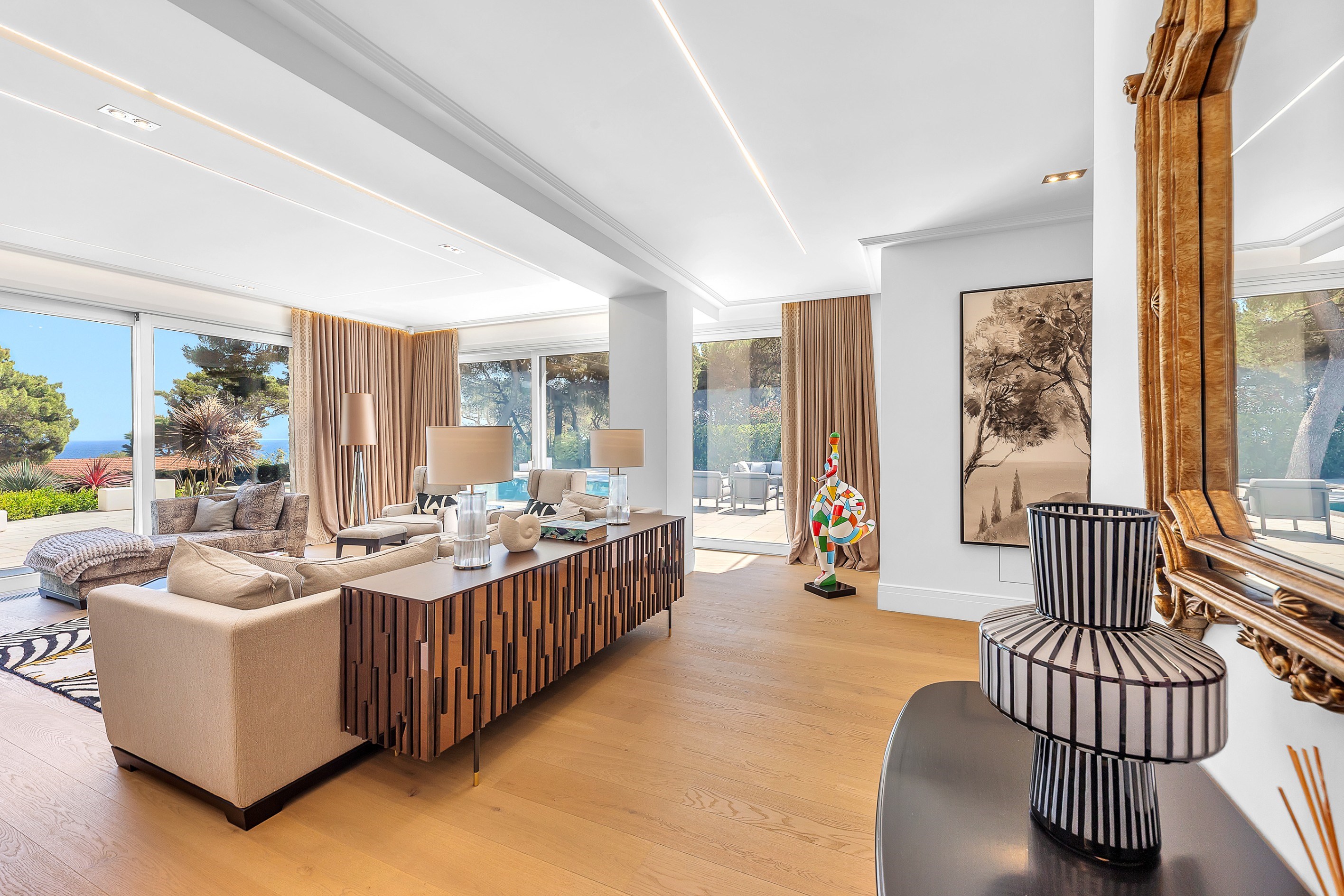  Saint-Jean-Cap-Ferrat contemporary villa with panoramic sea views and infinity … - 物件實景