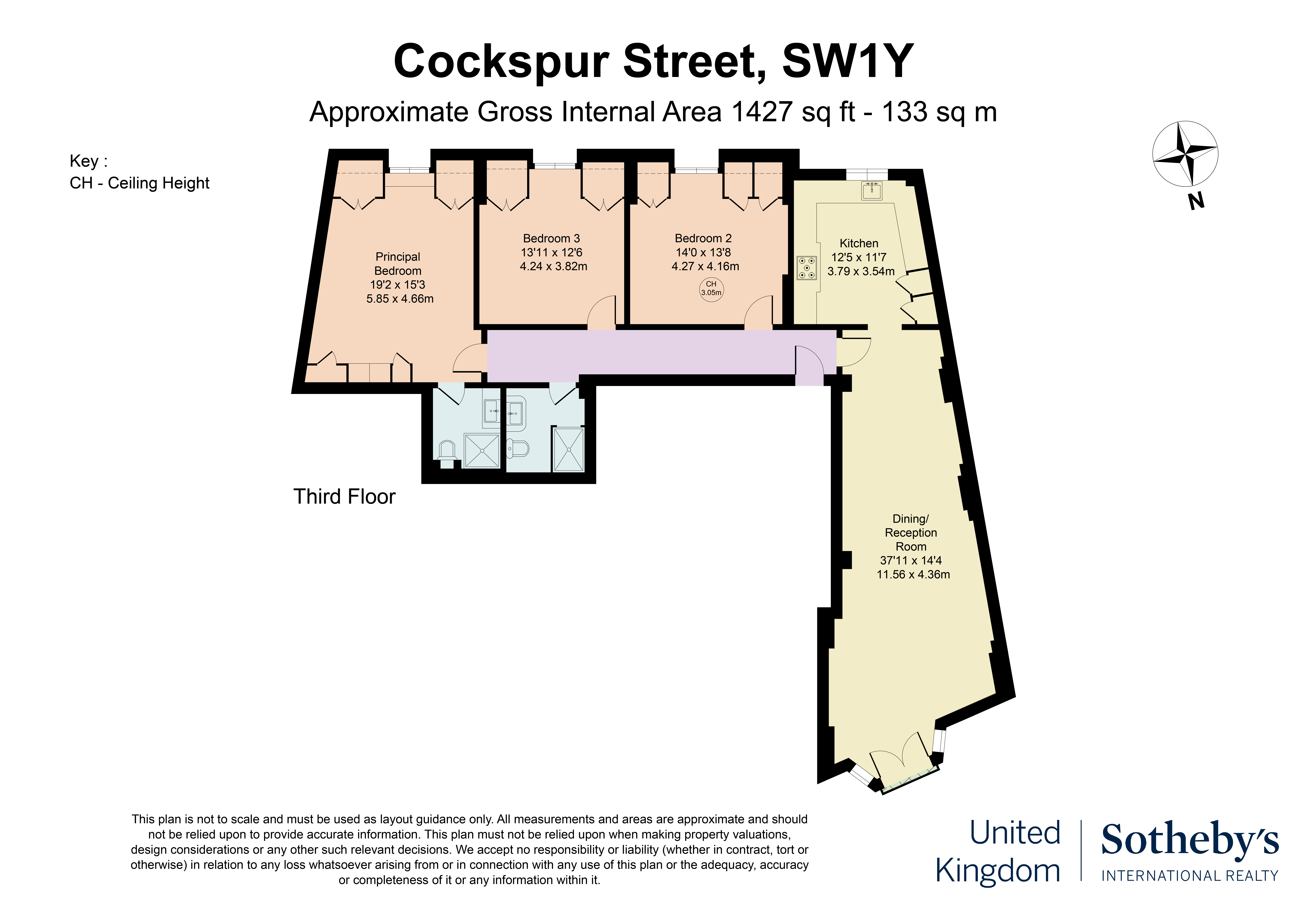  A Newly Refurbished Lateral Apartment with Views of Trafalgar Square - 物件實景