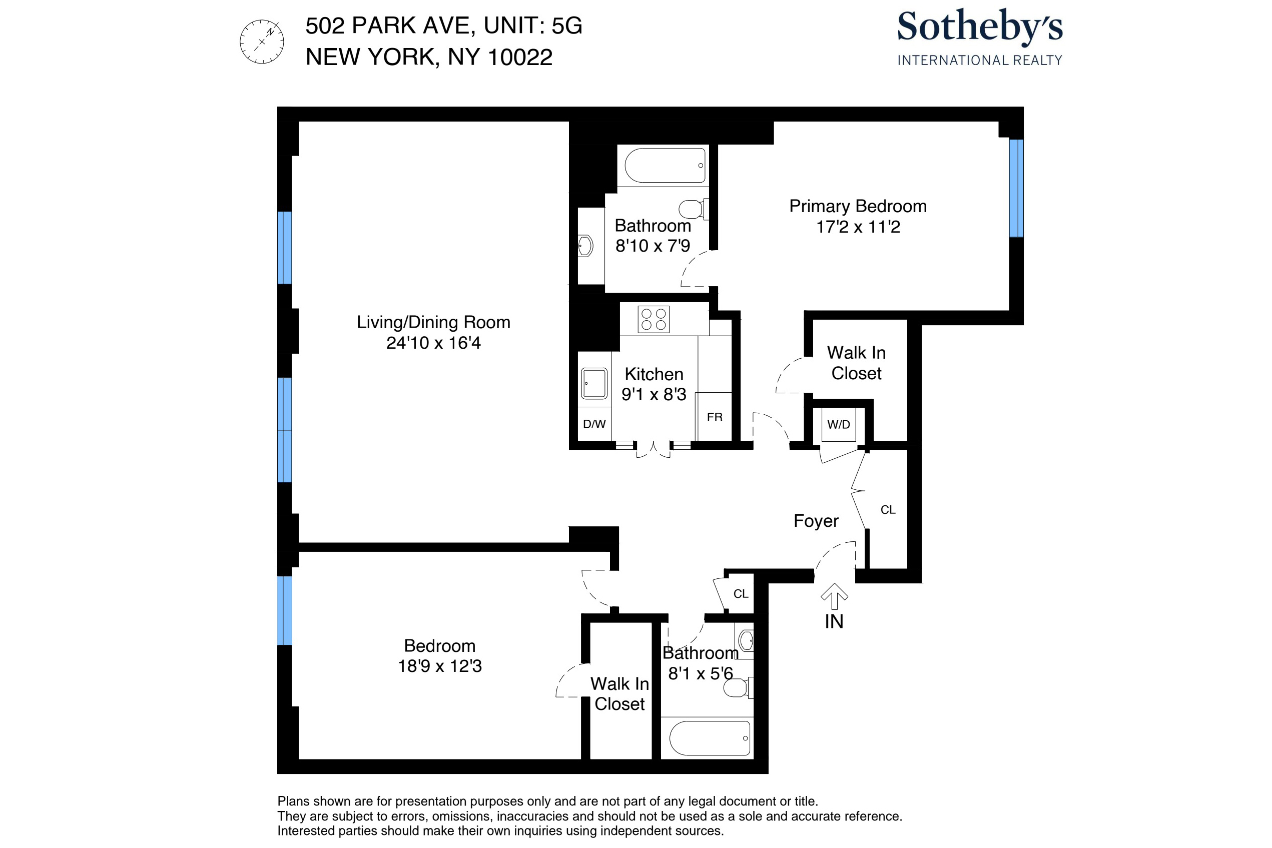  502 Park Avenue, 5G - 物件實景