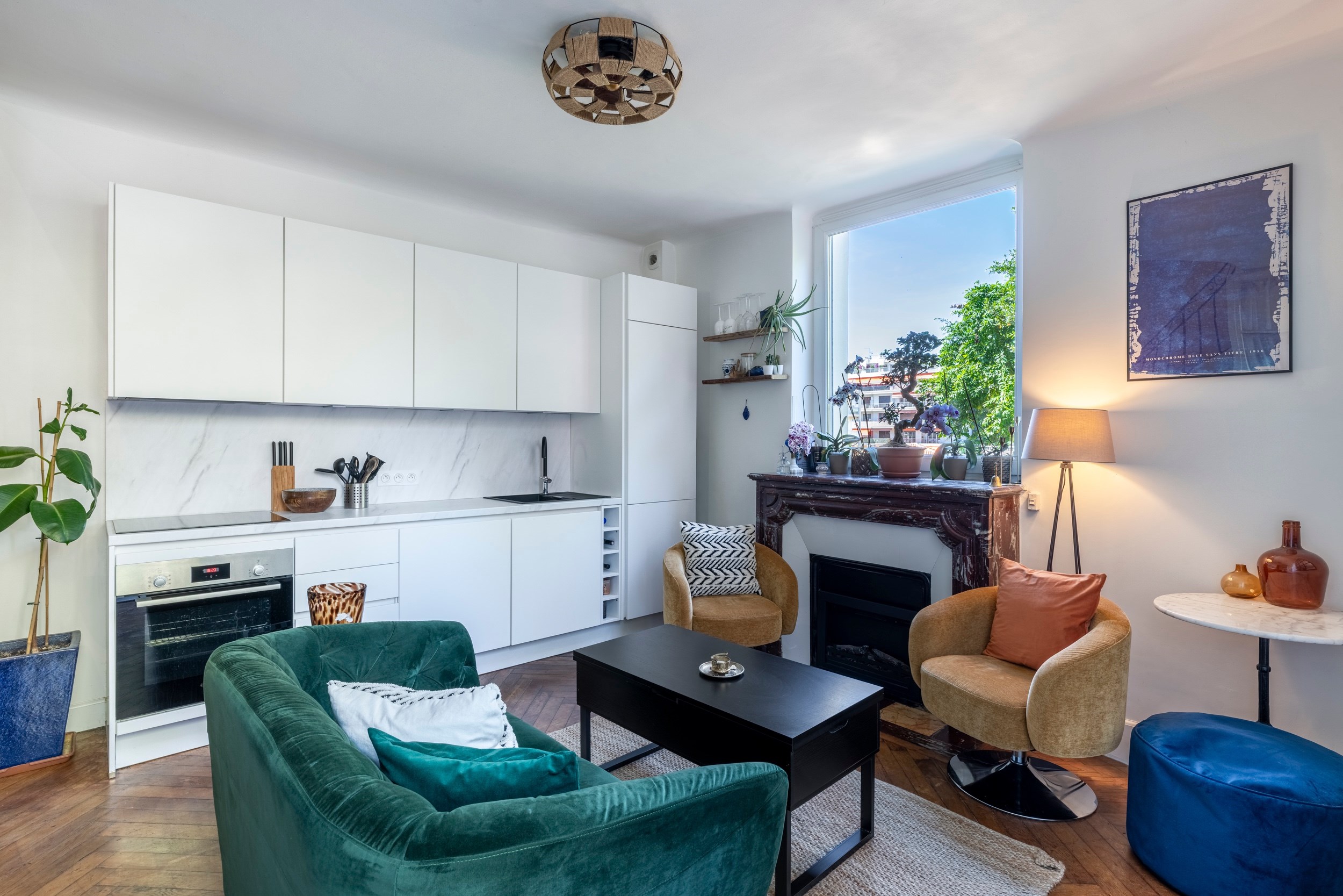  Nice Cimiez : 58 sq.m triplex apartment with terrace in a Belle Époque residence - 物件實景