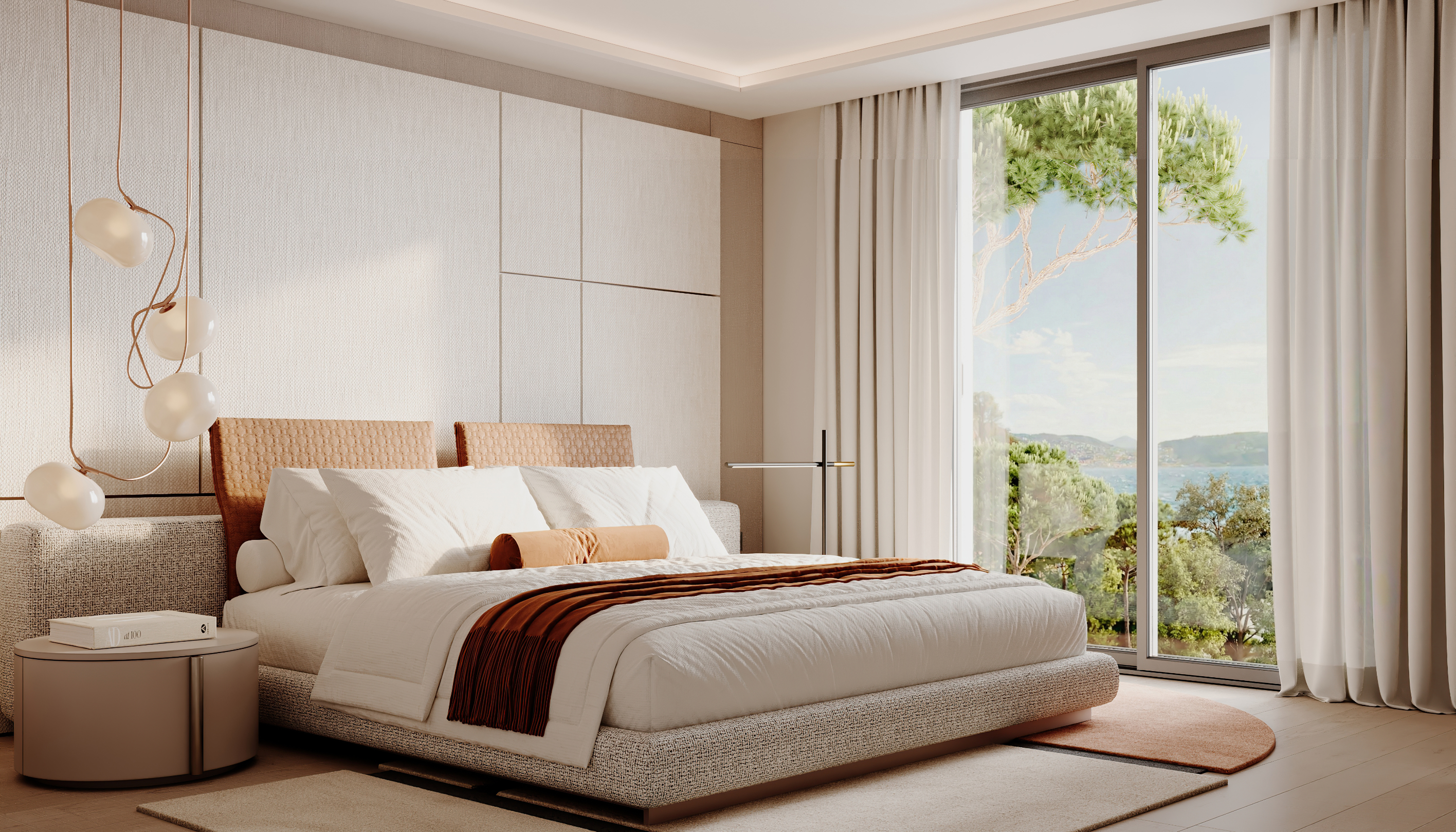  Saint Jean Cap Ferrat, three bedroom garden apartment with sea views - 物件實景