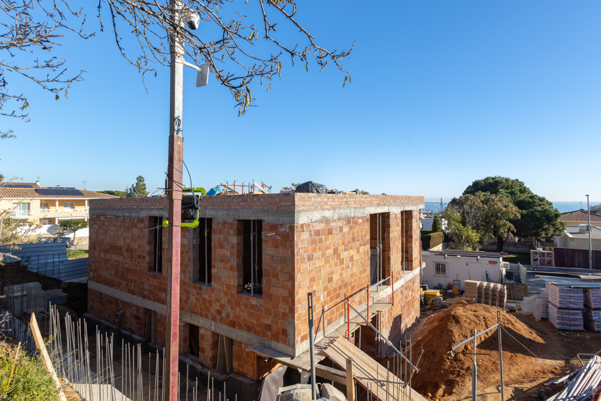  Ecological design house under construction in Vilassar - Costa Barcelona - 物件實景