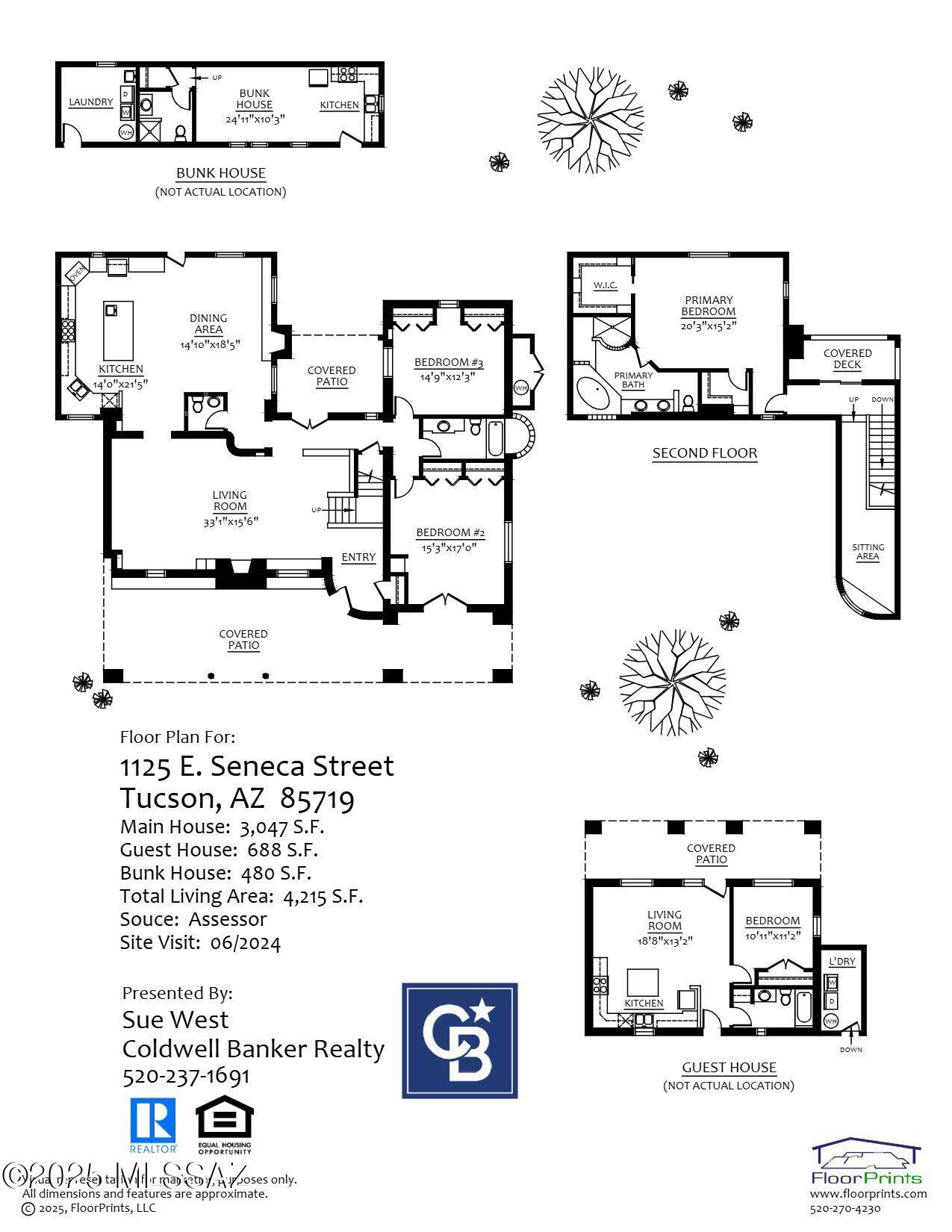 Tucson, Arizona, 85719, United States, 5 Bedrooms Bedrooms, ,5 BathroomsBathrooms,Residential,For Sale,1778389