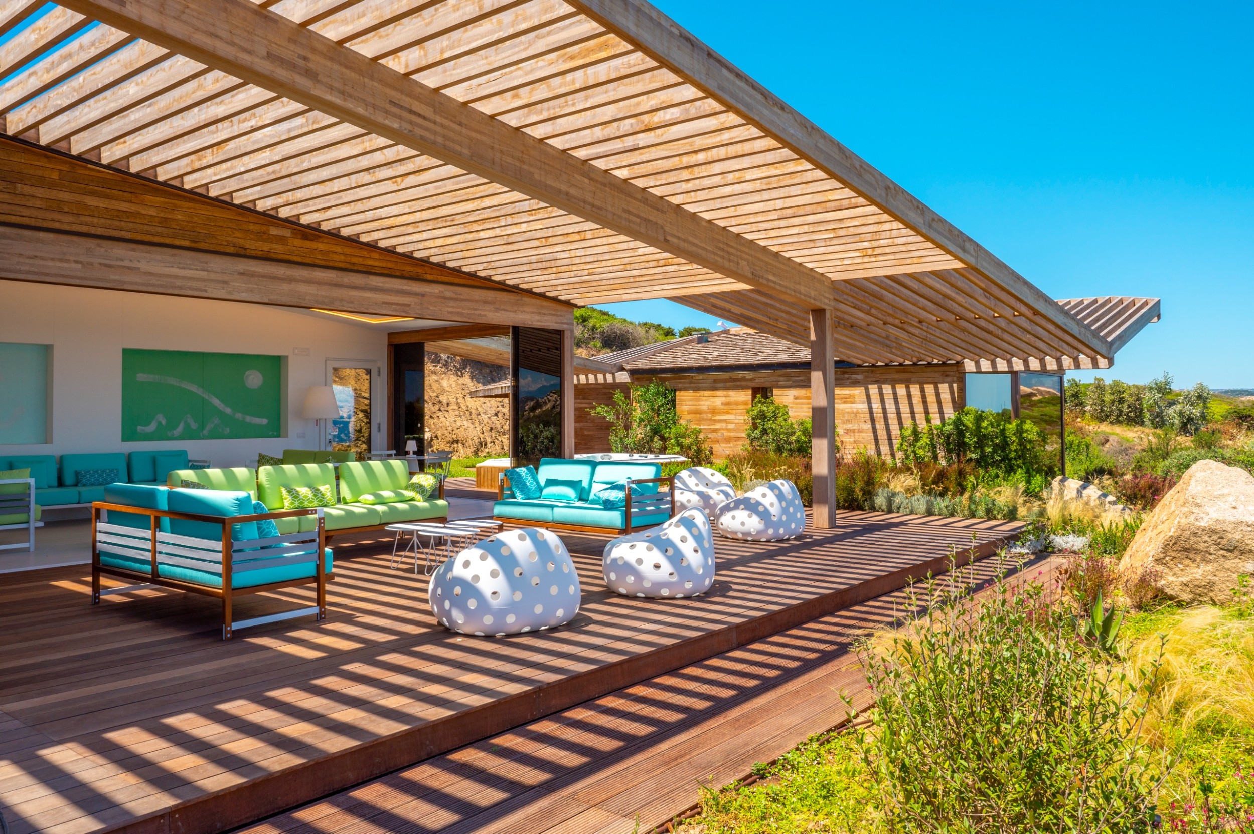  FOR SALE : Exceptional contemporary property - Panoramic sea view - Cavallo isl… - 物件實景