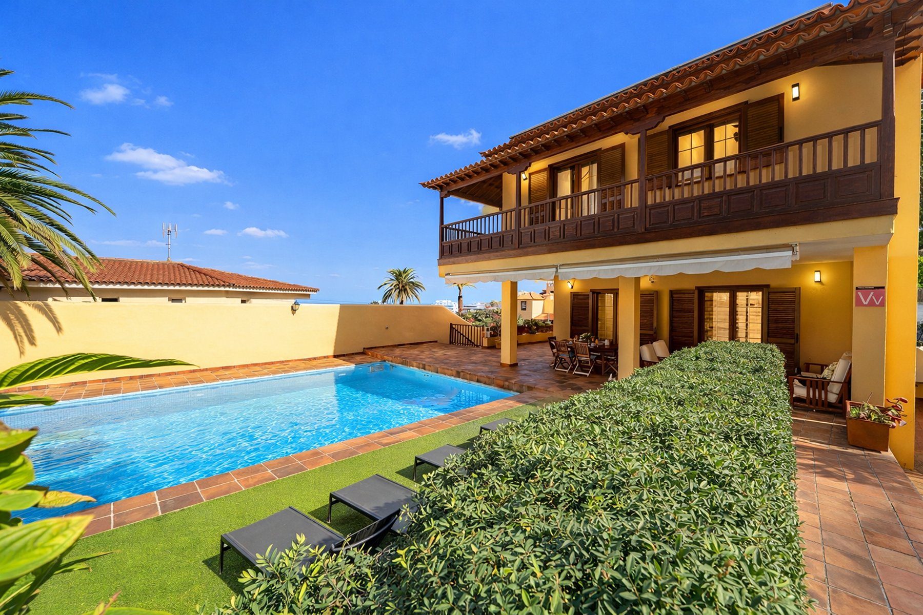  Villa with heated pool in the heart of Puerto de la Cruz, Tenerife. - 物件實景