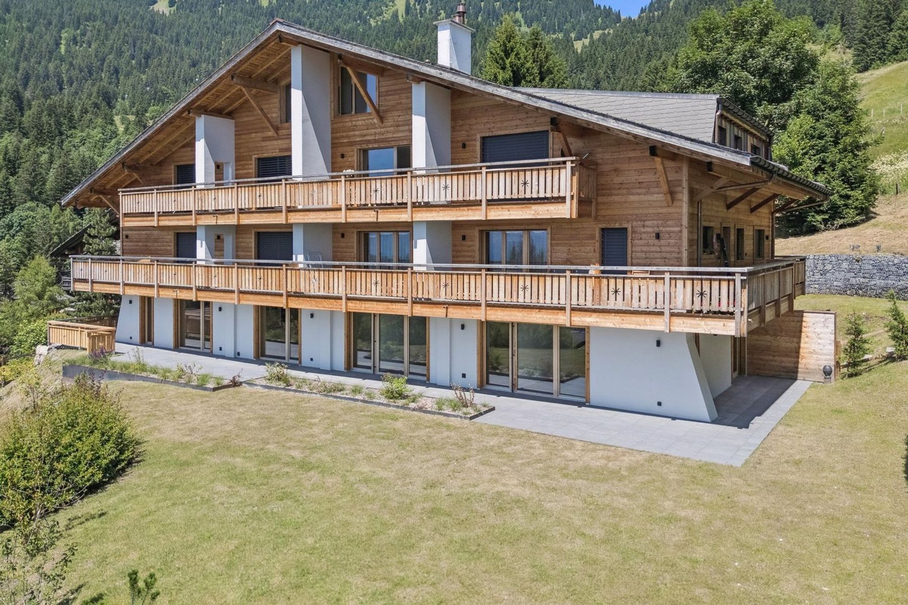 Rare duplex with garden, ski-in & ski-out, sublime view - 物件實景