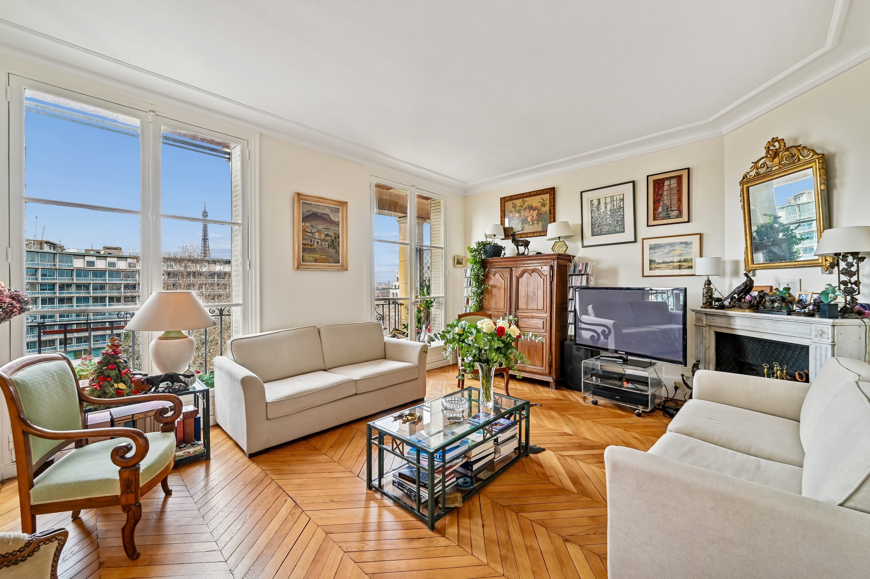  Family Apartment with Eiffel Tower Views - 物件實景