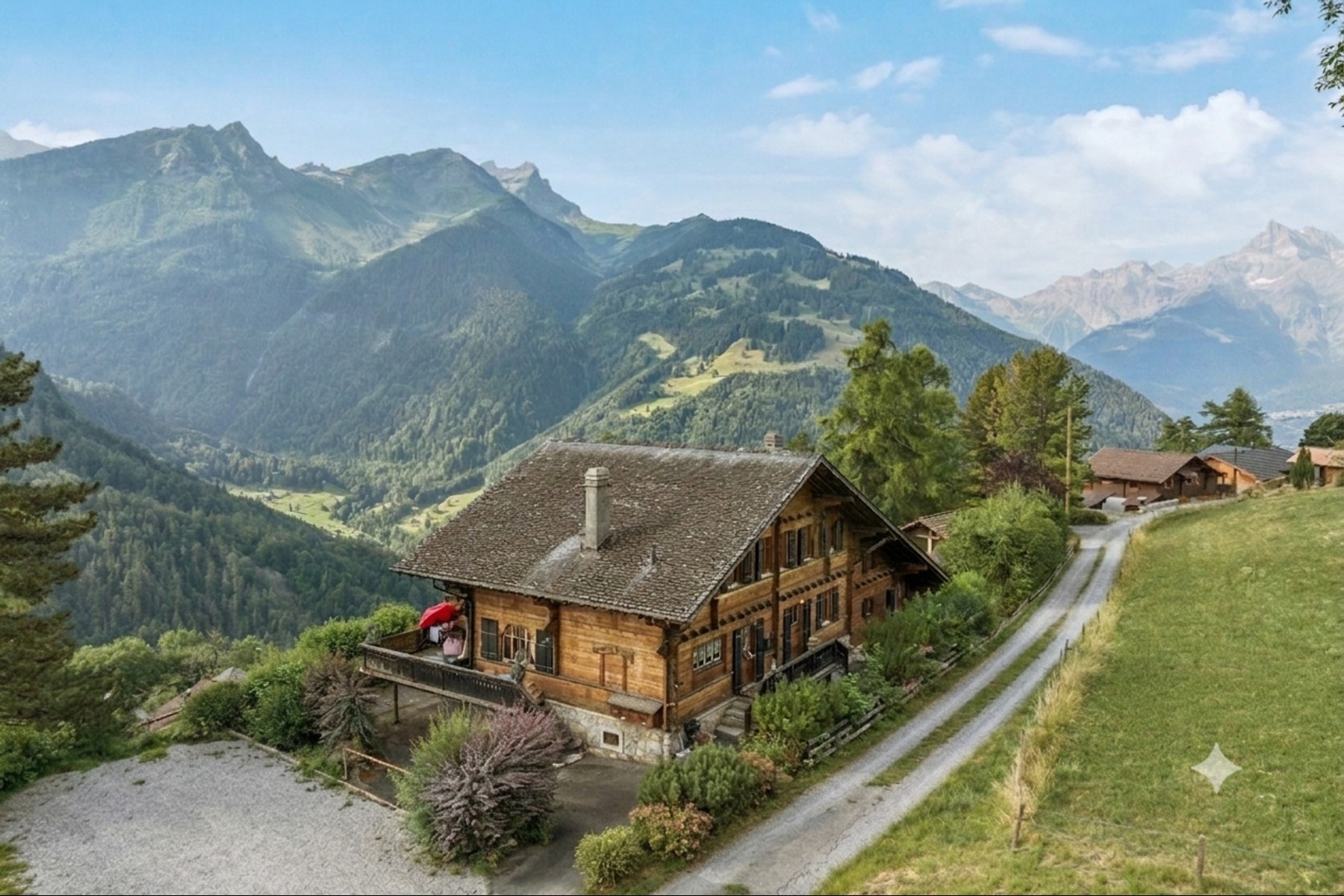  Spacious chalet with 4 apartments, spectacular views, and a large garden - 物件實景