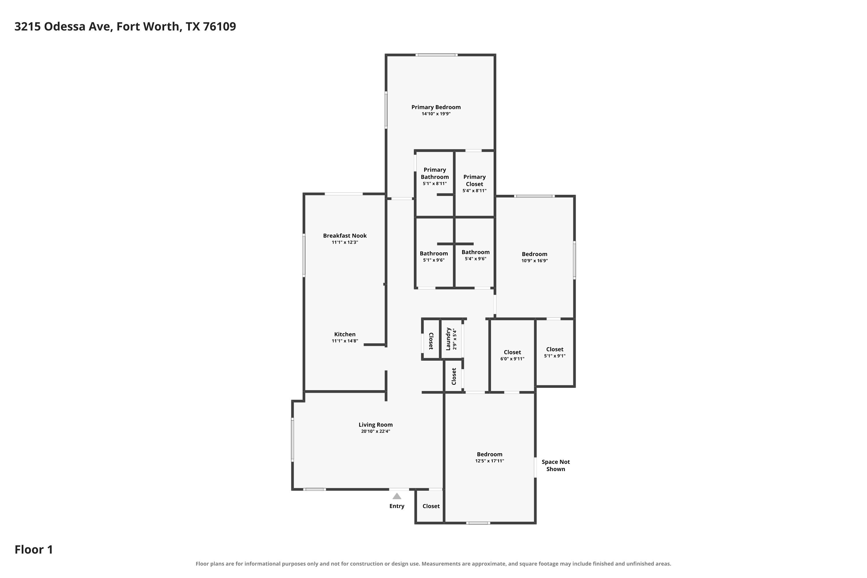  3215 Odessa Avenue, Fort Worth, TX, 76109 - 物件實景