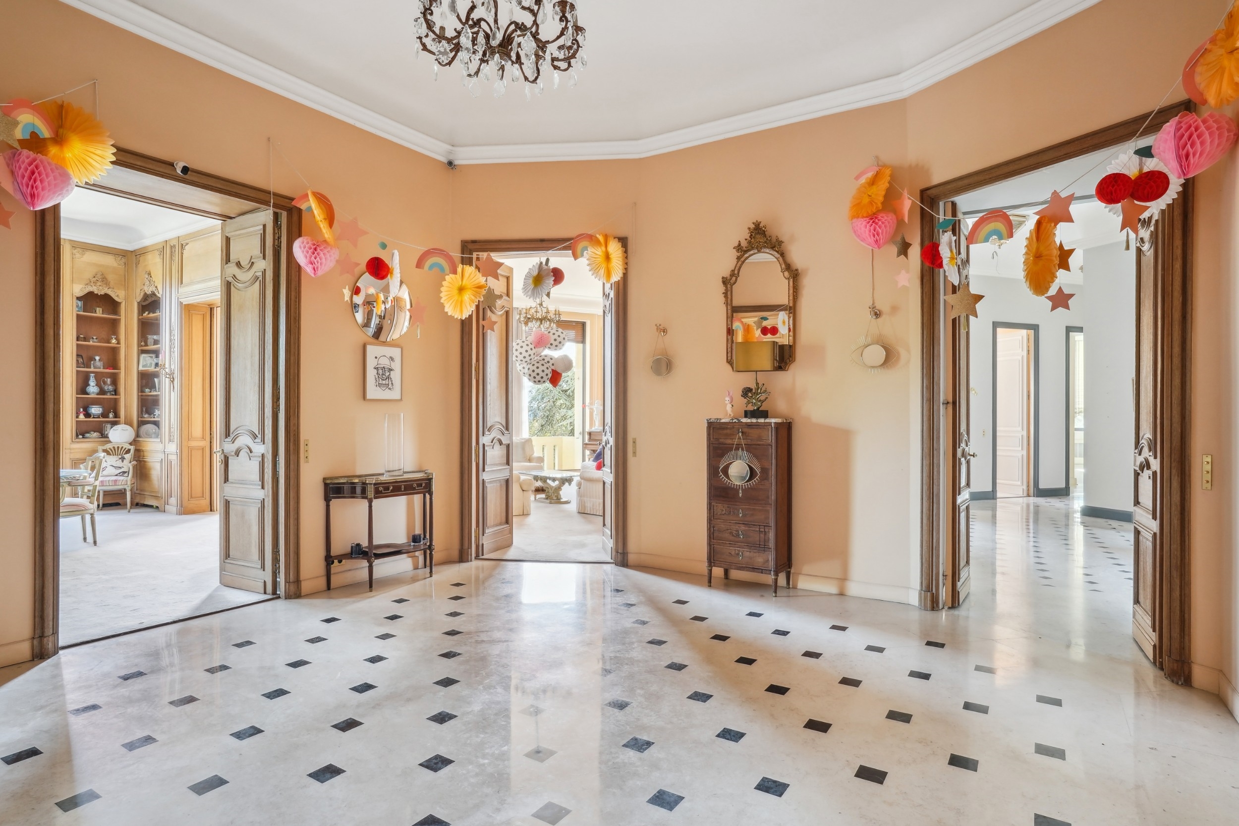  Nice family and reception apartment enjoying unobstructed views onto the Eiffel… - 物件實景