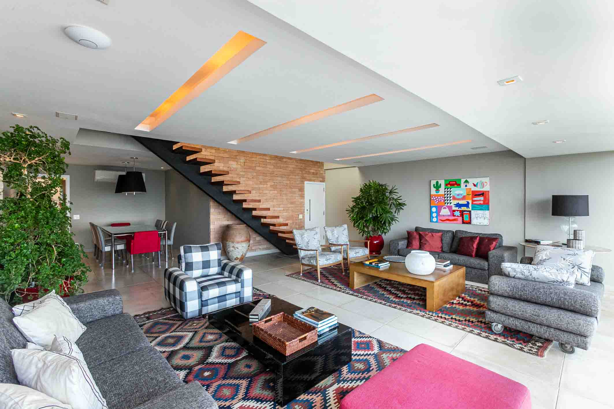 Duplex penthouse with ocean views in São Conrado - 物件實景