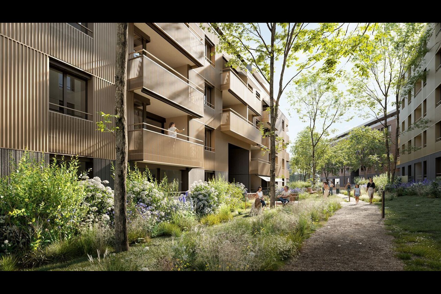  Contemporary 5.5 room penthouse with 2 terraces in the heart of Nyon - 物件實景