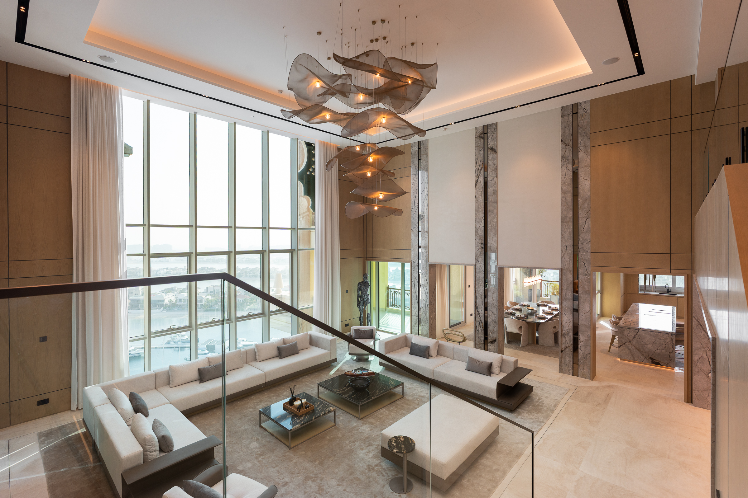  Voluminous Quadruplex Penthouse on Palm Jumeirah - 物件實景