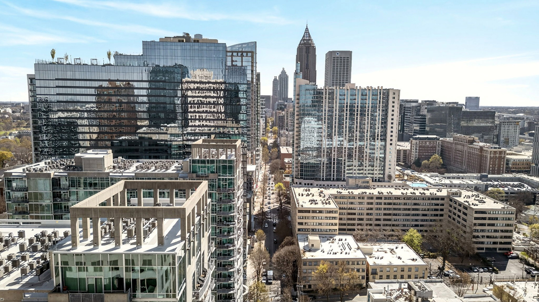  Light-filled Condo Perched Above Peachtree Street in Midtown - 物件實景