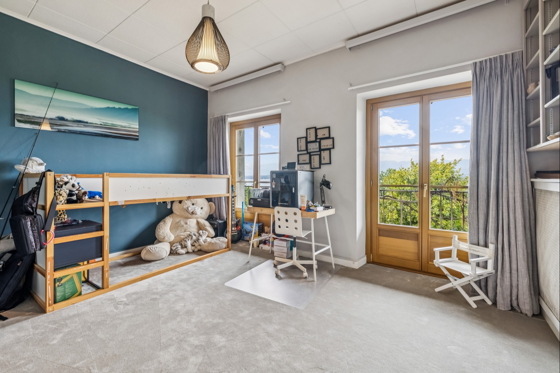  A fully renovated 19th-century farmhouse with a panoramic view of Lake Geneva - 物件實景
