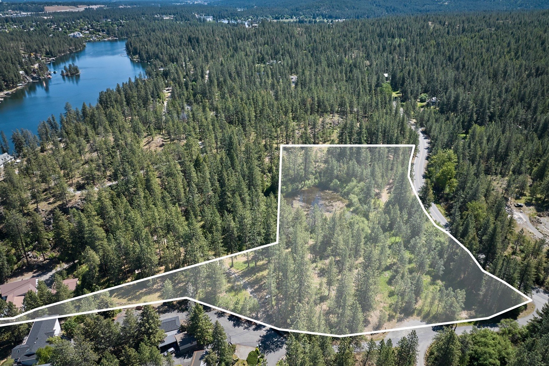  Rare 10 acre/3 Parcel Waterfront Property - 物件實景