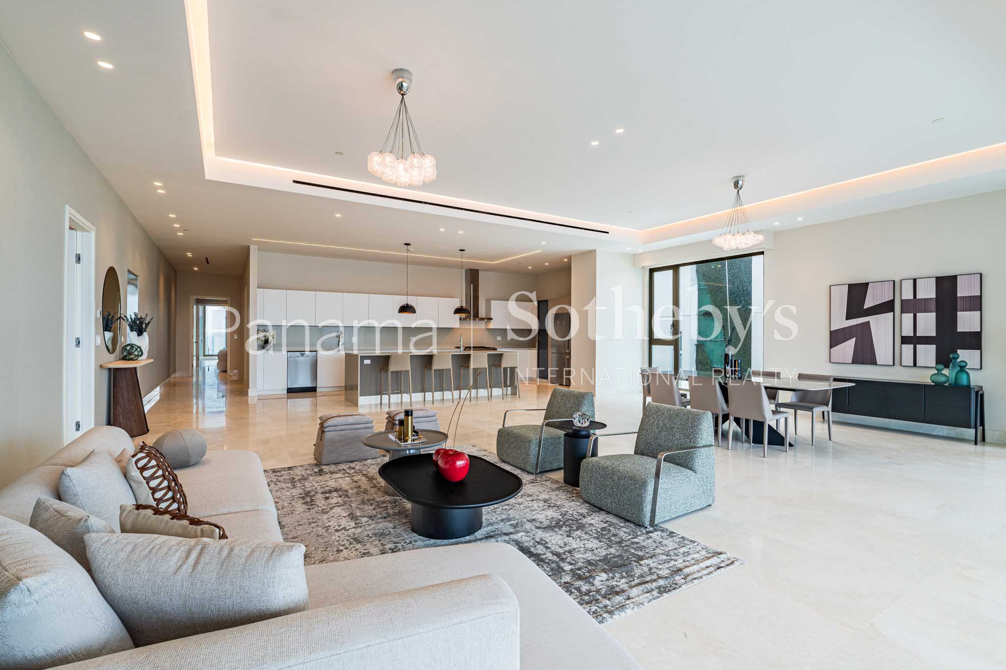  Four-Bedroom Residence with Private Pool and Marina Views  Skyhomes, Ocean Reef - 物件實景
