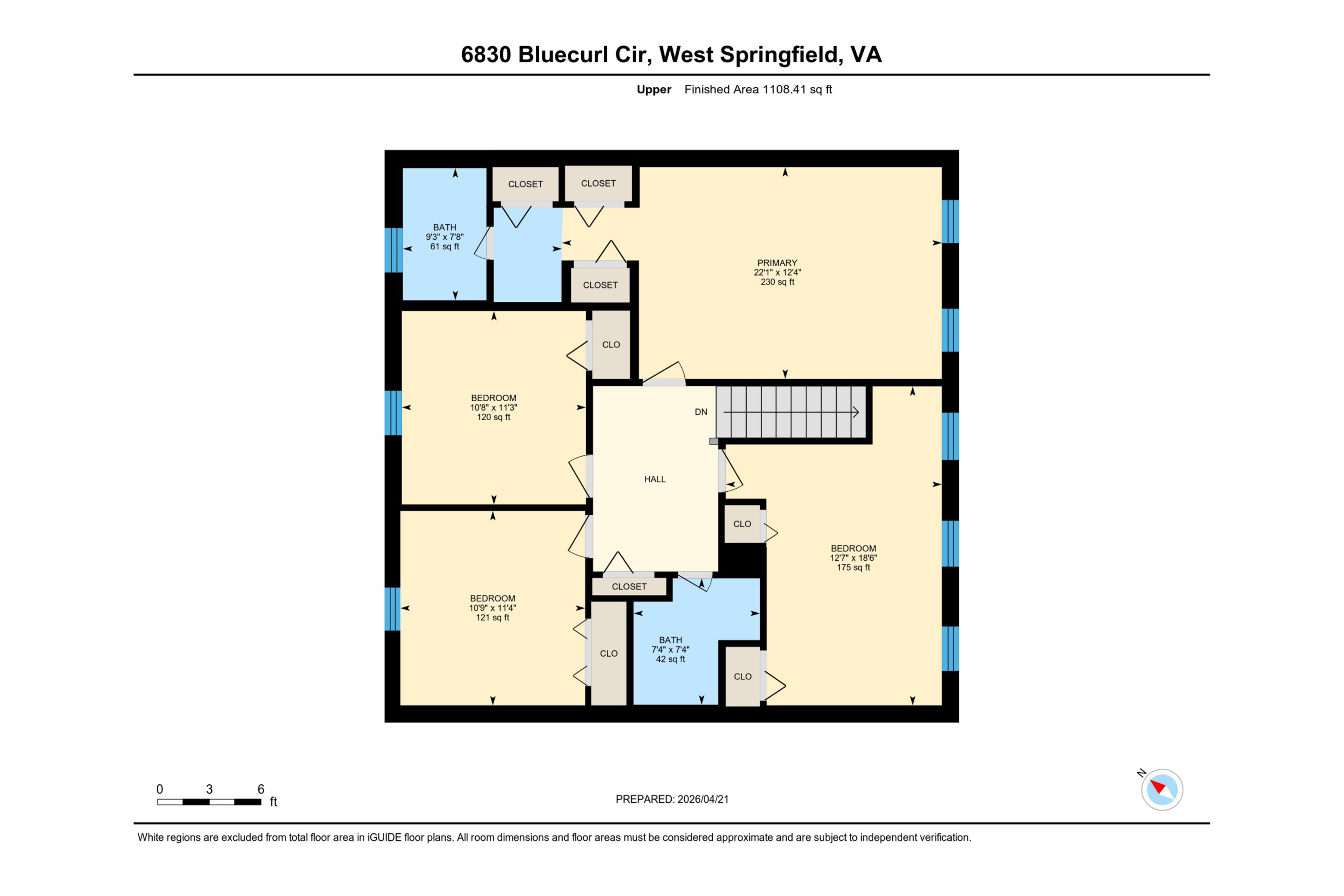  6830 Bluecurl Circle, Springfield, VA, 22152 - 物件實景