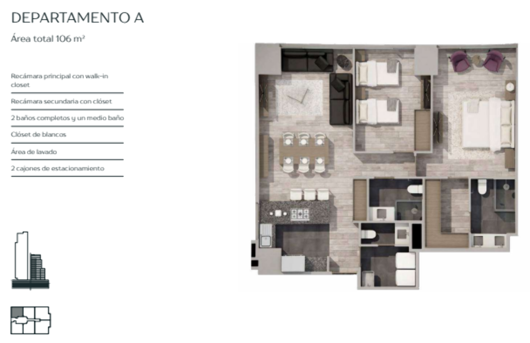 Boulevard Adolfo Lopez Mateos, Álvaro Obregón, Ciudad de México, 01010, Mexico, 2 Bedrooms Bedrooms, ,2 BathroomsBathrooms,Residential,For Sale,Boulevard Adolfo Lopez Mateos,1620875