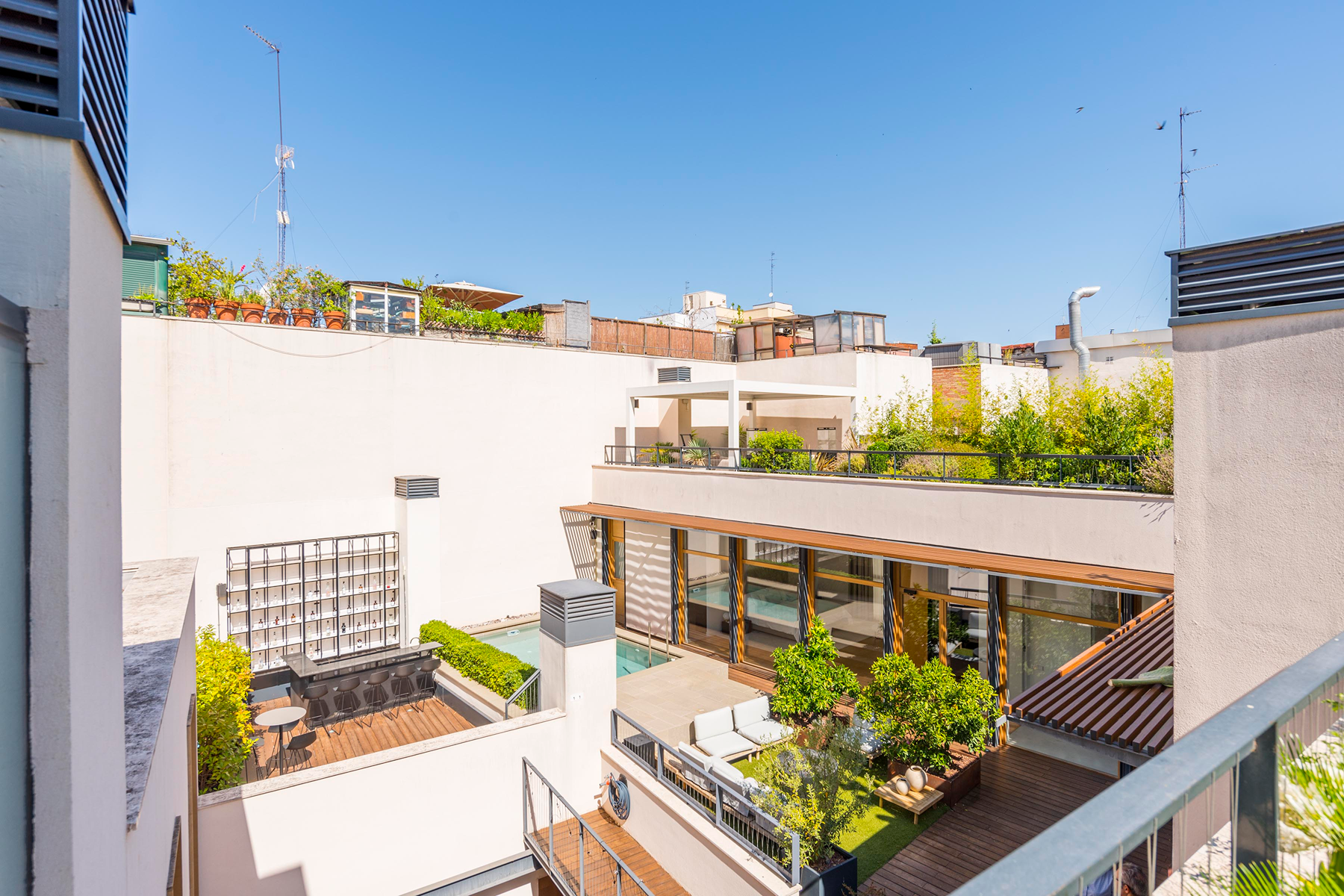  Penthouse in central Madrid with 420 m² of terrace - 物件實景