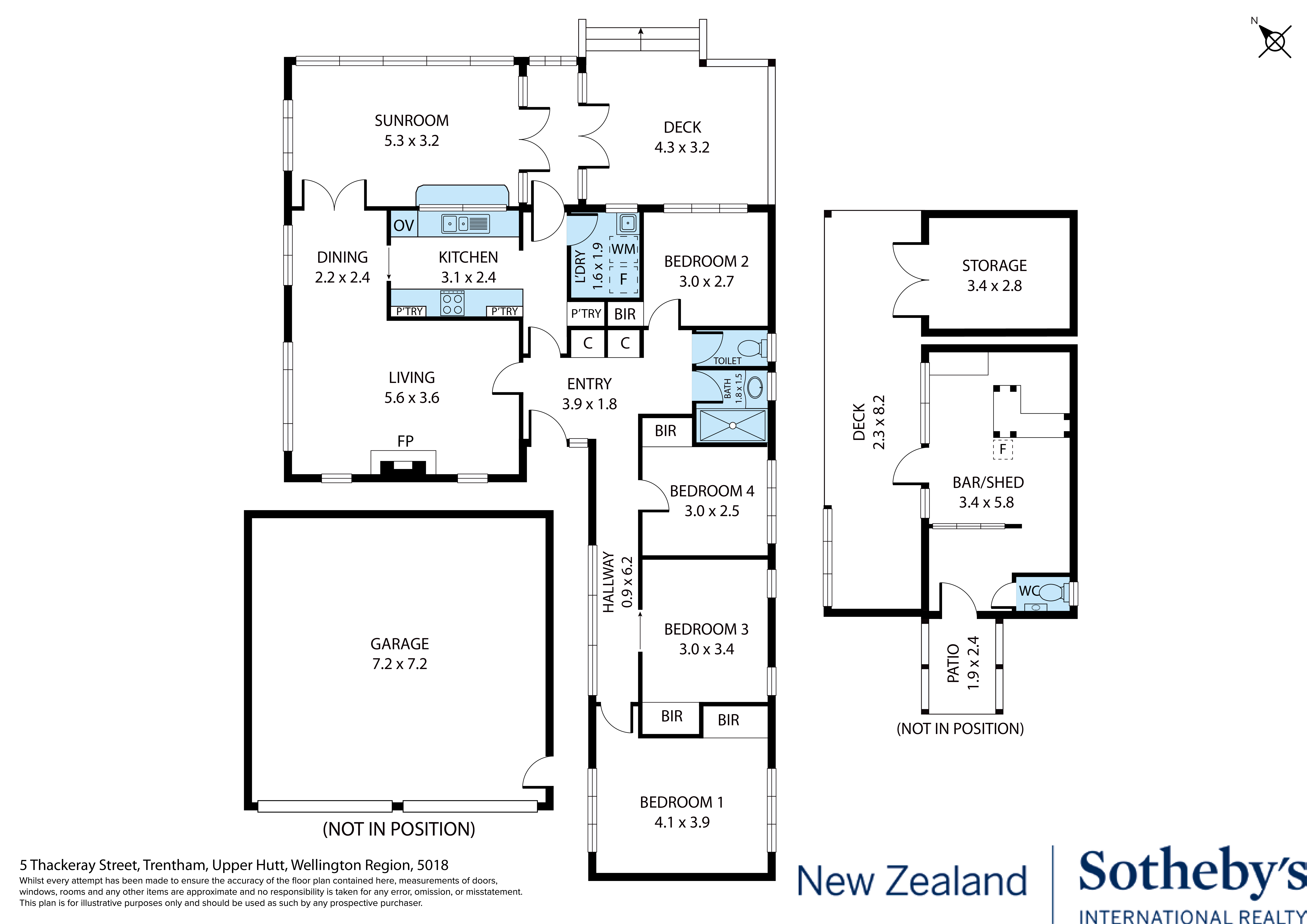  5 Thackeray Street, Trentham, Upper Hutt - 物件實景