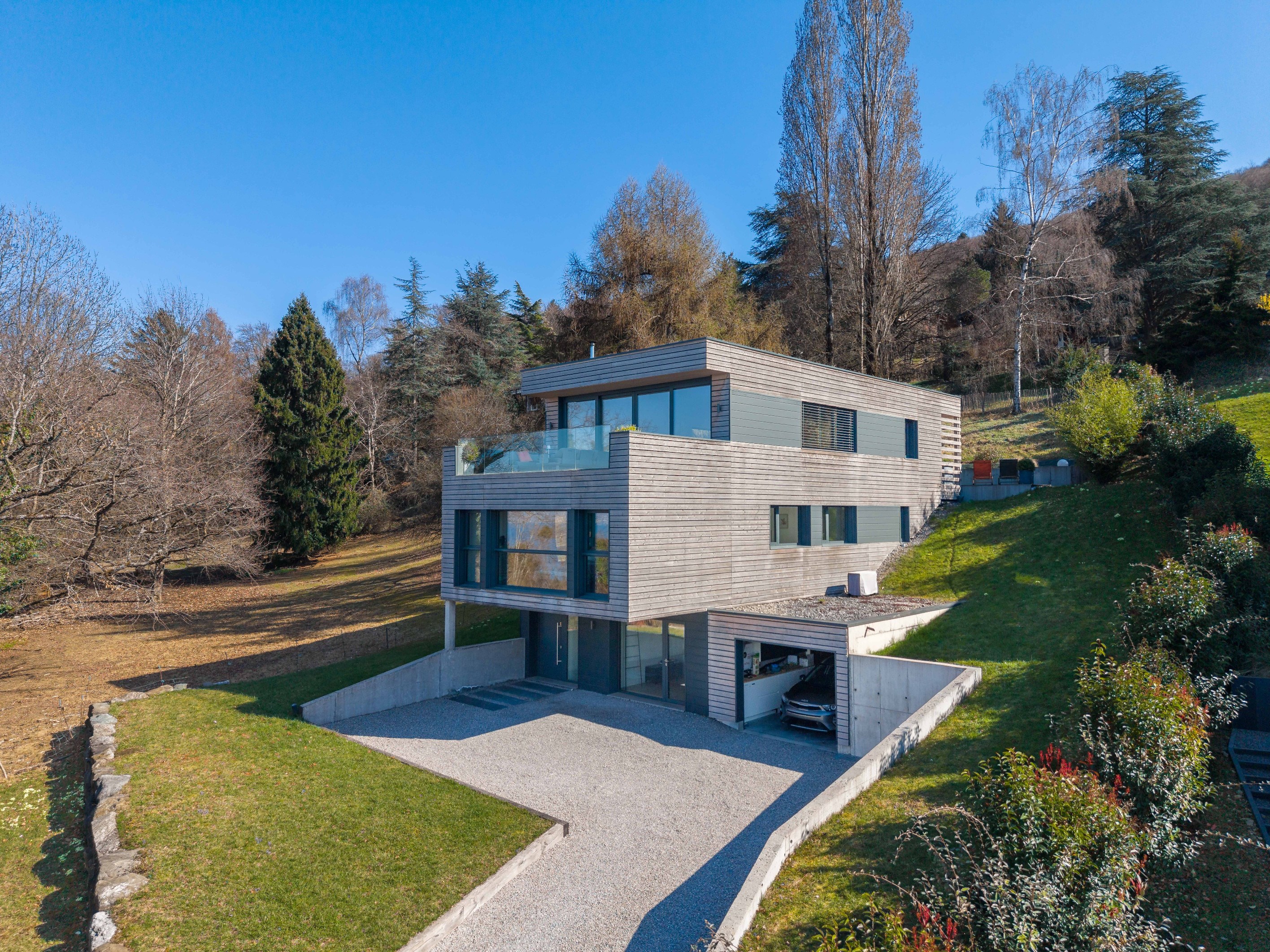  Evian : contemporary villa offering exceptional panoramic views over the lake - 物件實景