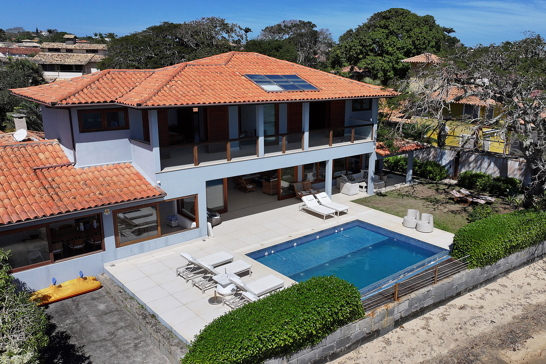  Beachfront House with Six Suites and Sunset Views in Manguinhos, Búzios - 物件實景