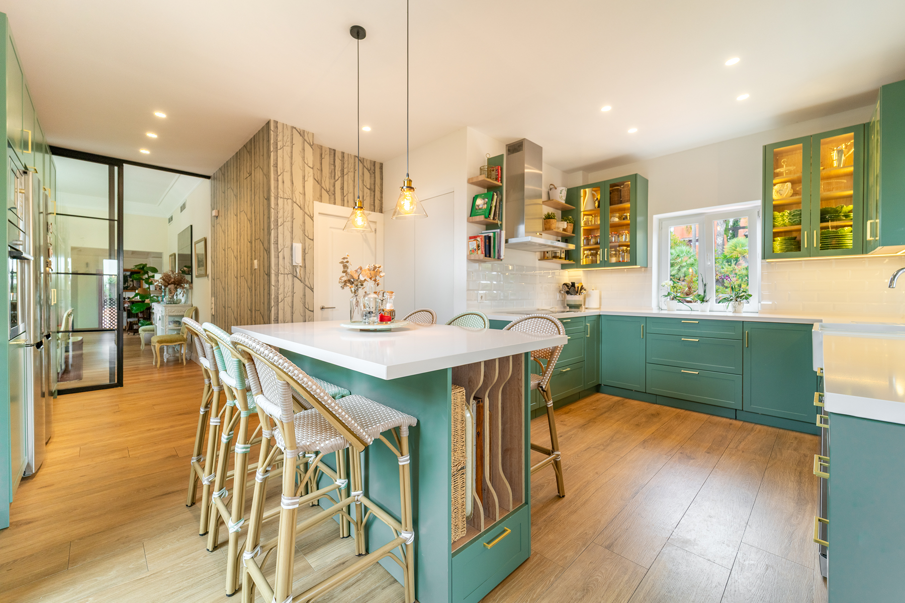  Charming Andalusian-style villa in Altos de Puente Romano, Golden Mile - 物件實景