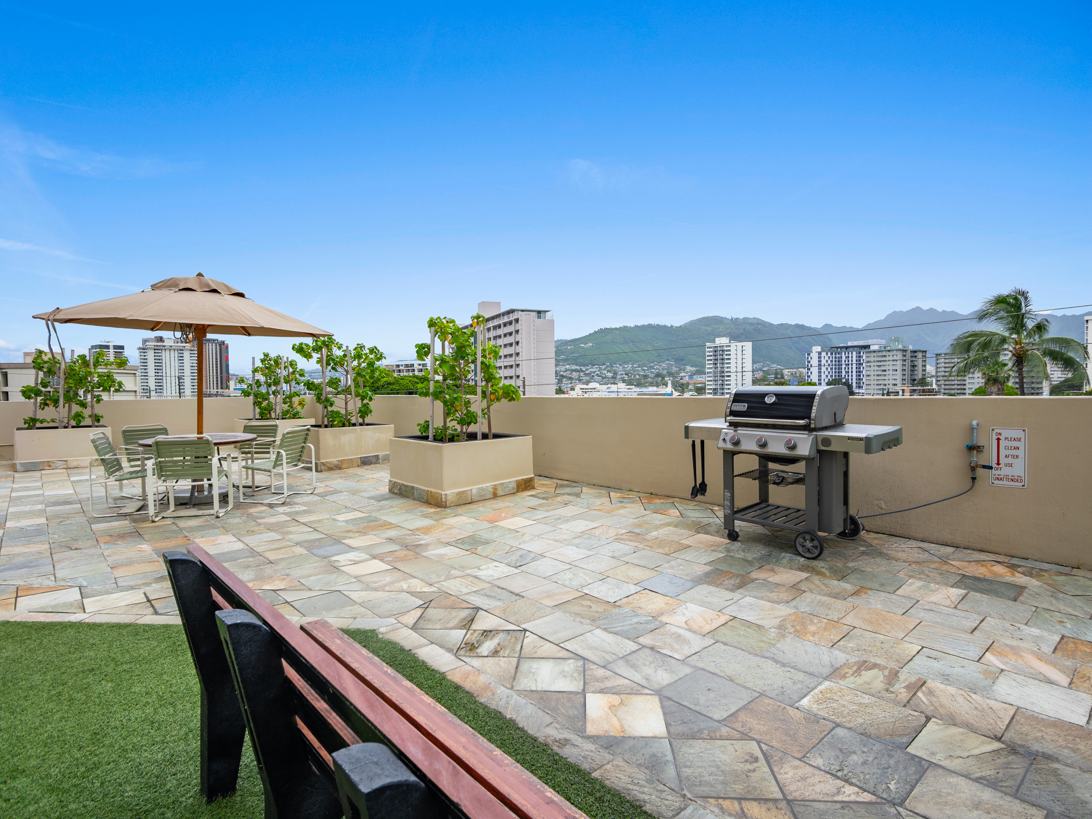  Iolani Court Plaza, City, Diamond Head, Mountain, Ocean, Sunrise views - 物件實景