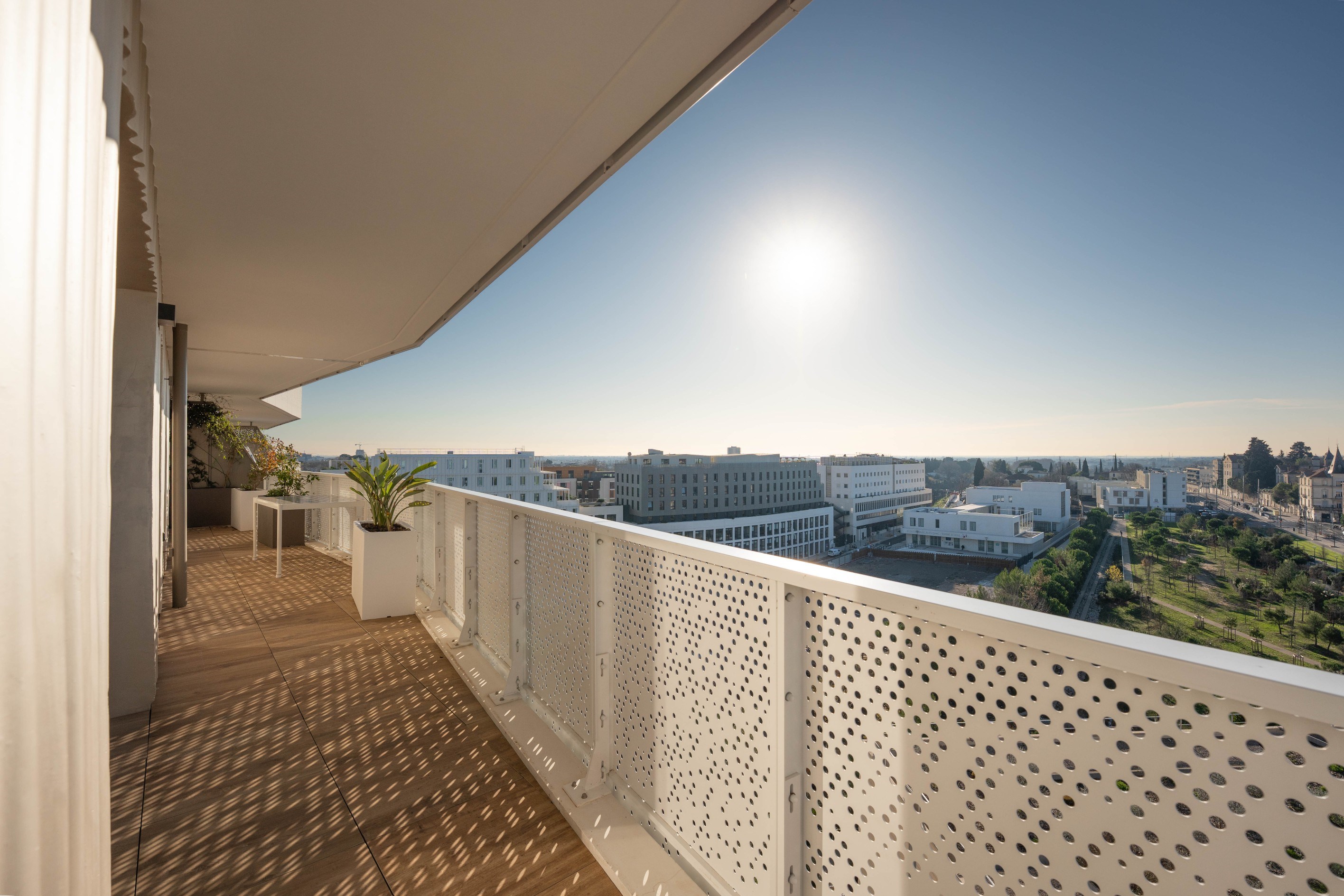  Exceptional apartment with large terrace and jacuzzi – Panoramic view of Montpe… - 物件實景