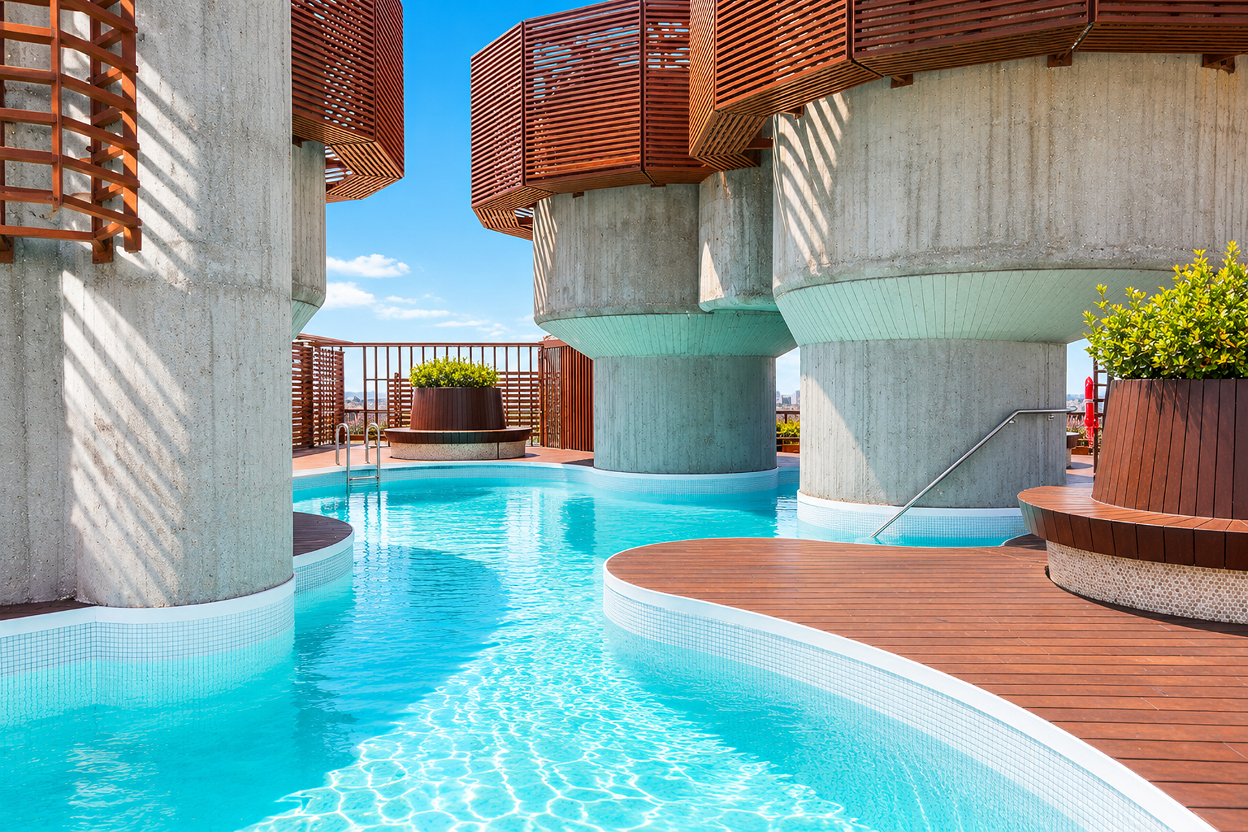  Flat to renovate with pool in Torres Blancas building, Chamartín - 物件實景