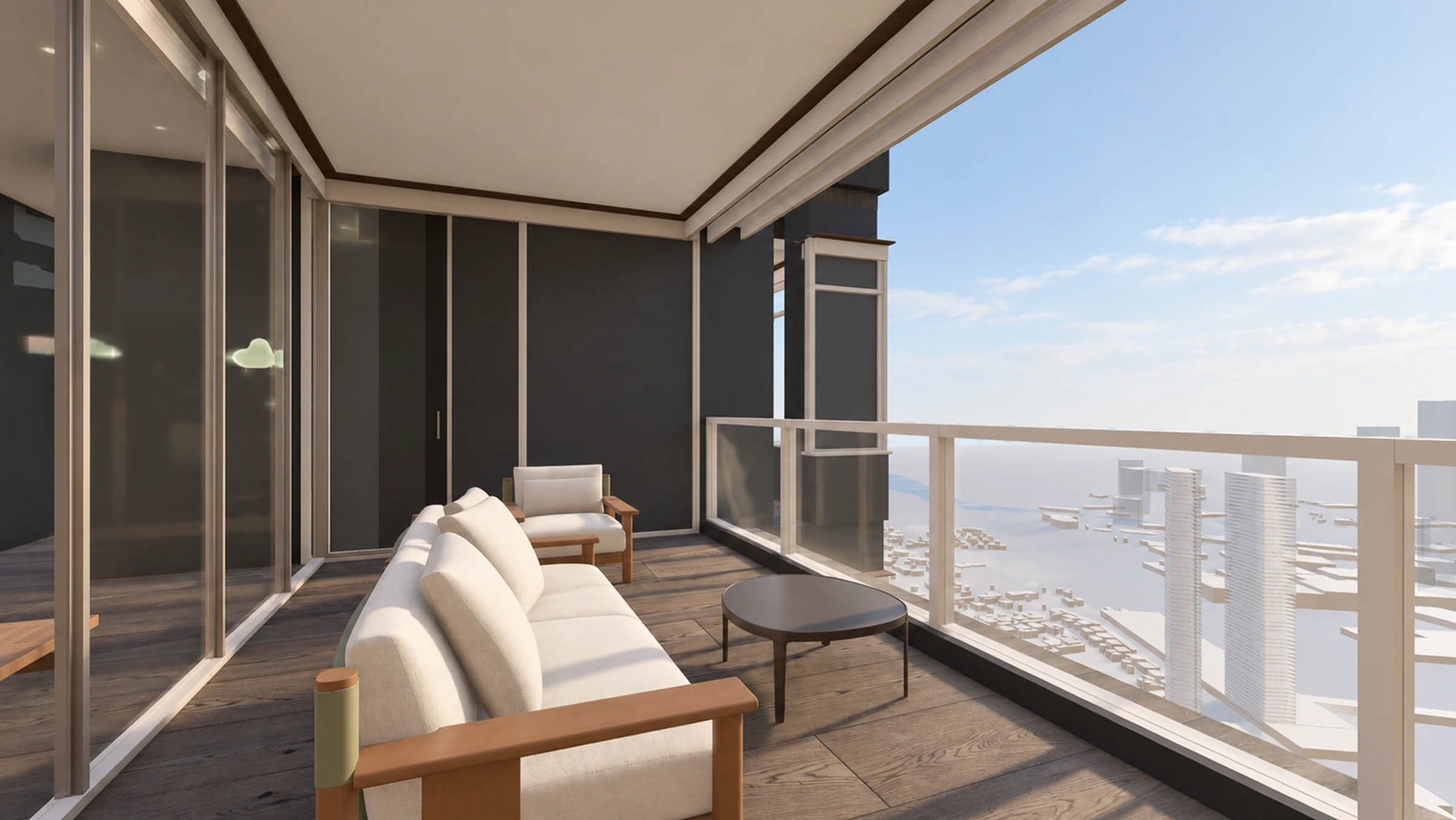  Triplex Penthouse with Full Skyline View in Index Tower - 物件實景